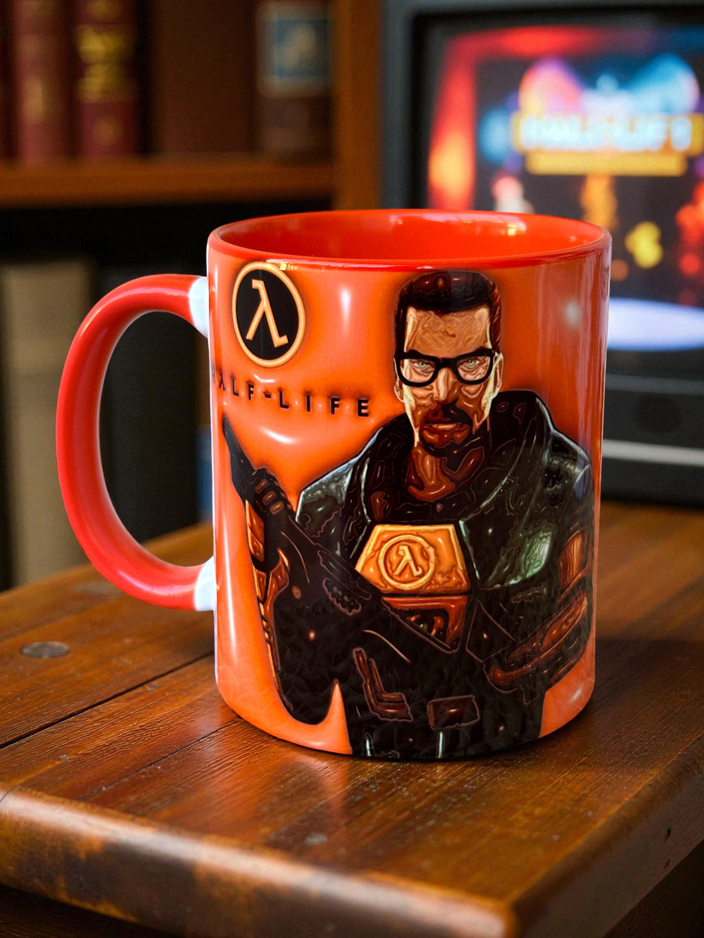 Half-Life Tasarım Premium Retro Hediyelik Kupa Bardak