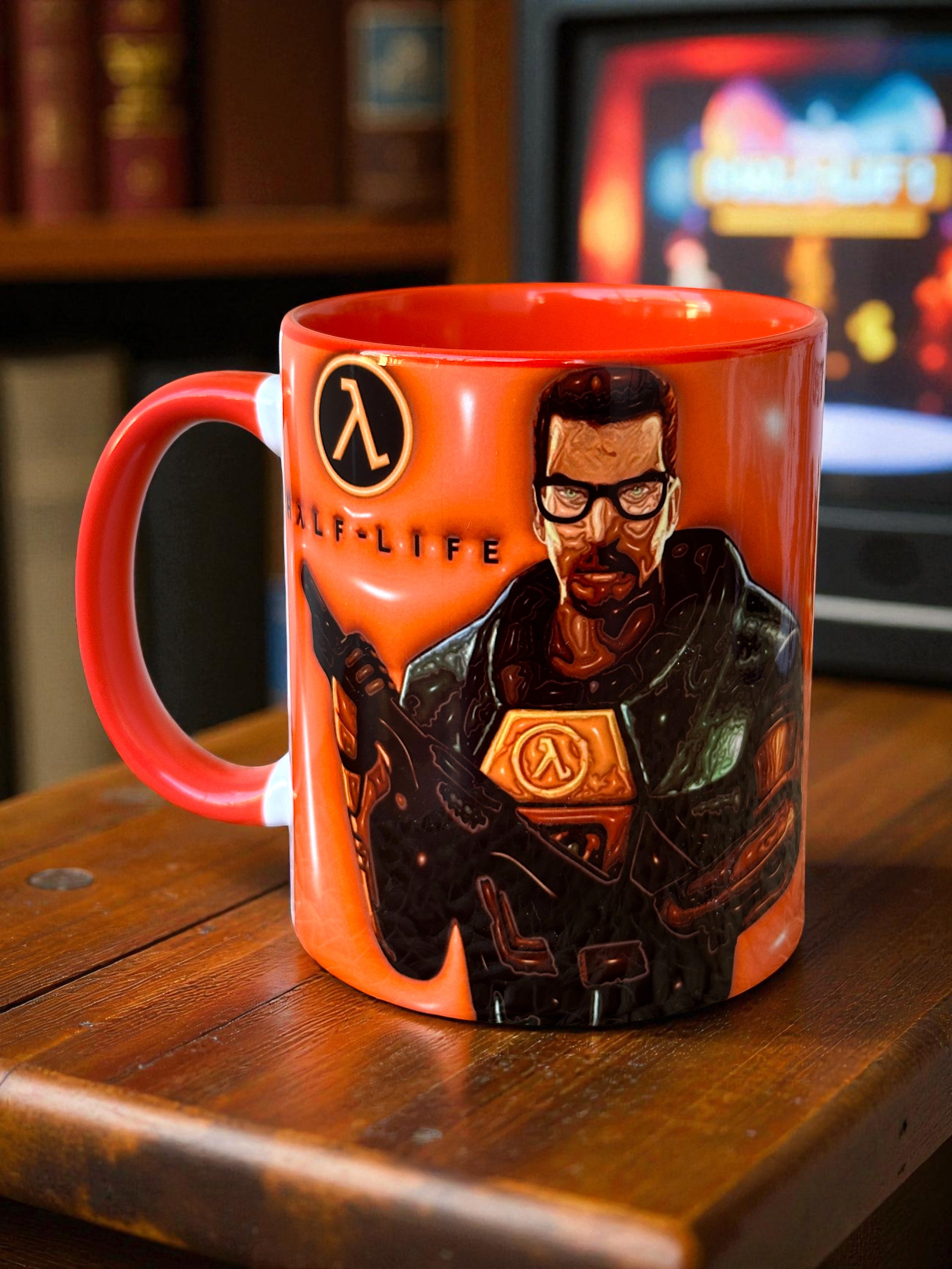 Half-Life Tasarım Premium Retro Hediyelik Kupa Bardak