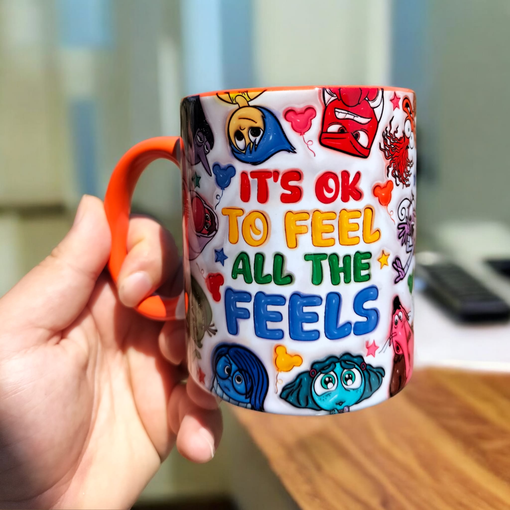 Ters Yüz (Inside Out) Premium Kupa