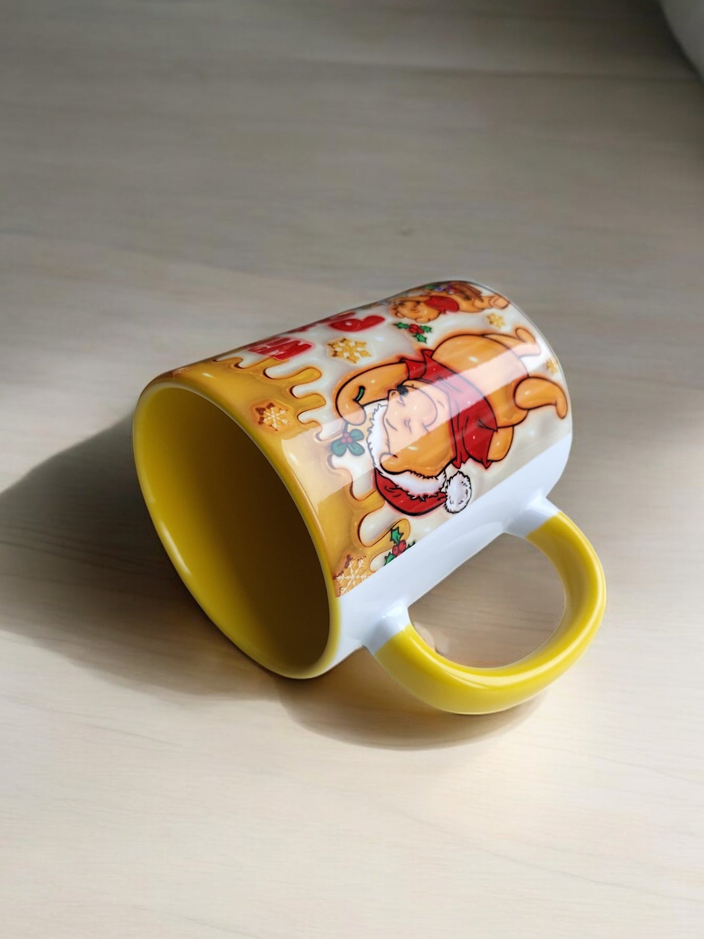 Winnie The Pooh Hediyelik Kaliteli Porselen Mega Kupa- Ev- Ofis Kupası