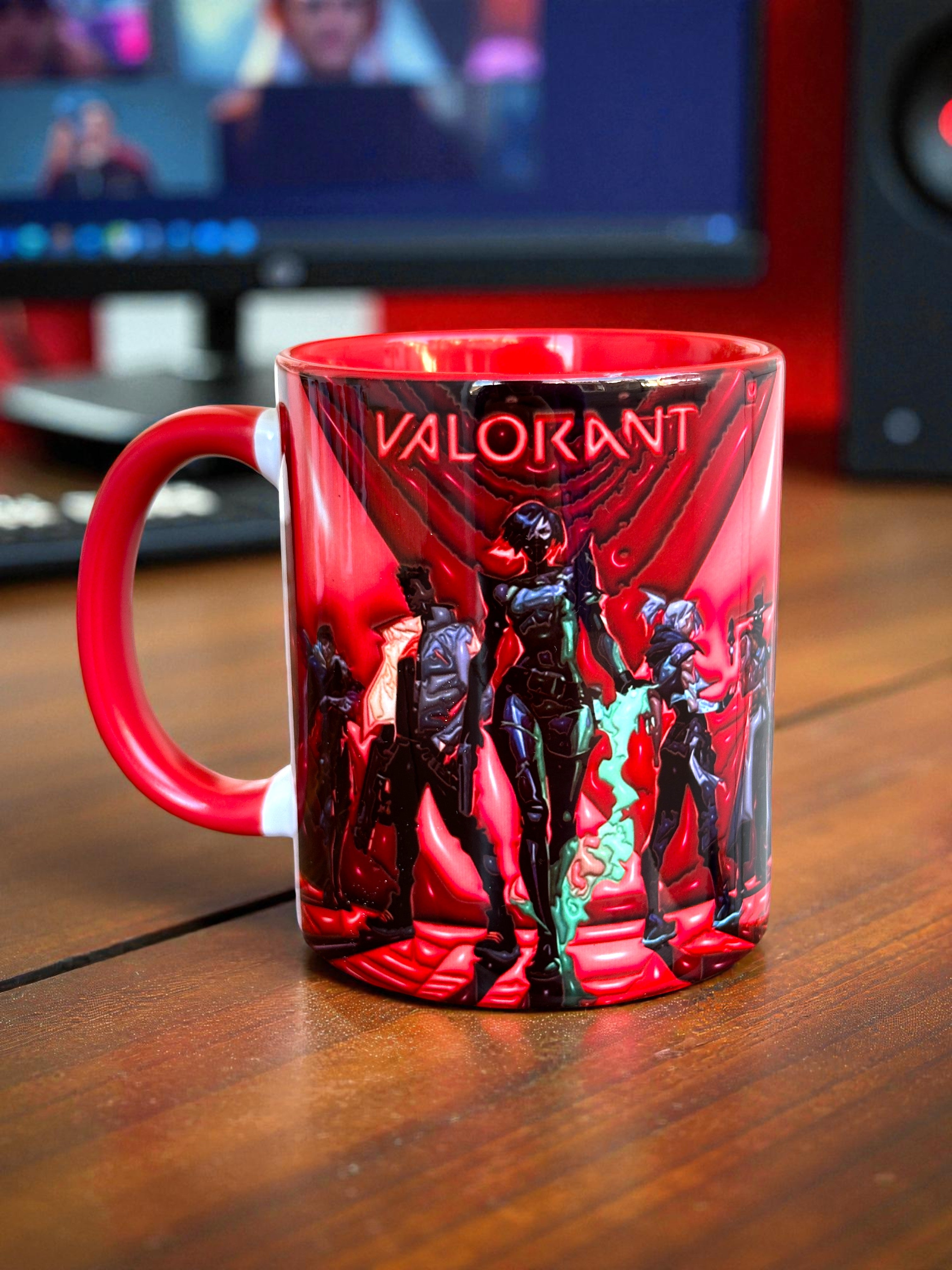 Valorant Tasarım Premium Hediyelik Gamer Kupa Bardak