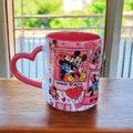 Sevgililer Günü İsim Yazılabilir Mickey&Minnie Tasarım Kaliteli Porselen Kupa -Hediyelik Kupa Bardak