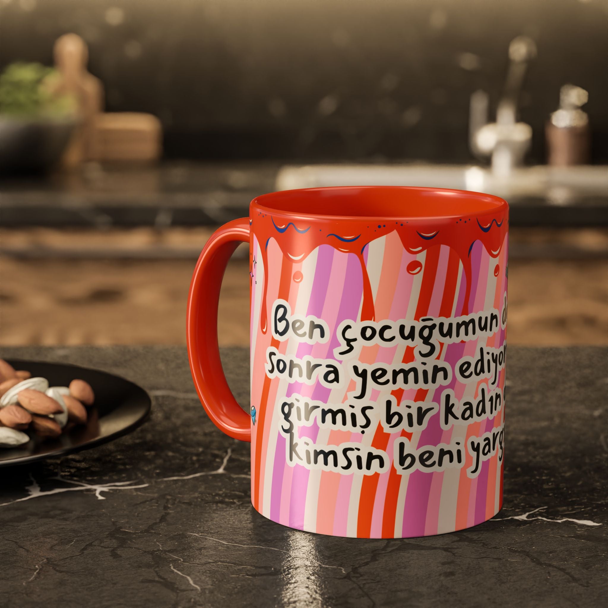 Sen Kimsin? Premium Mug
