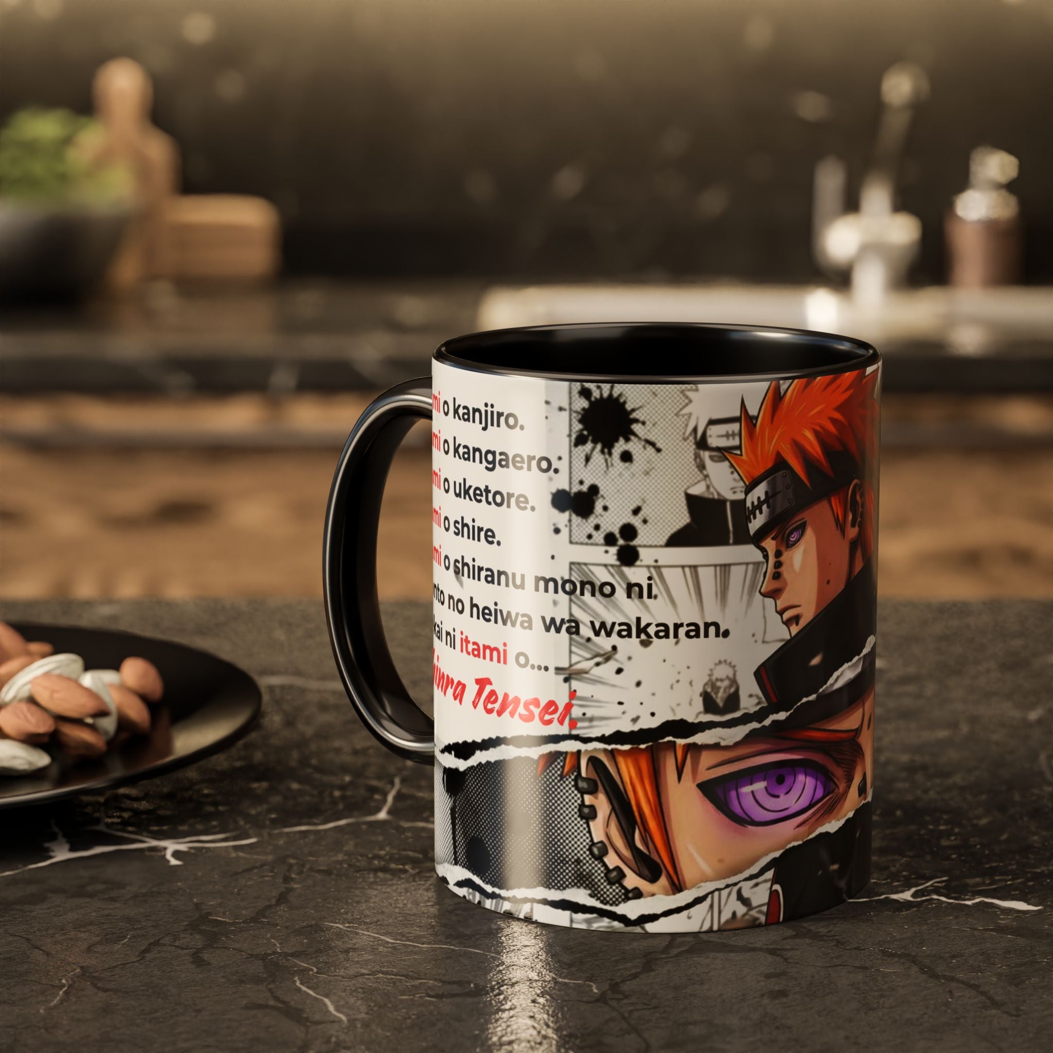 Pain Shinra Tensei Anime Kupa Bardak | Premium Porselen 330 ml | Anime Hediyesi