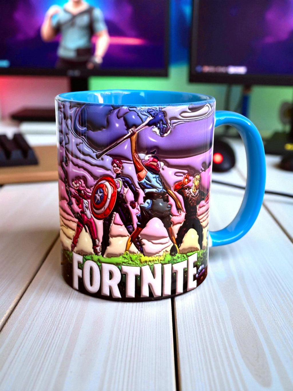 Fortnite Gamer Premium Porselen Hediyelik Kupa Bardak
