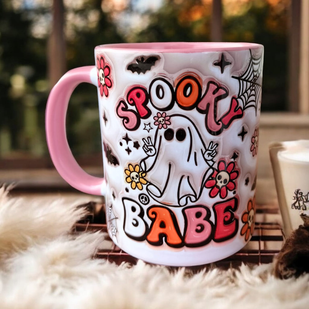 Spooky Babe Premium Halloween Mug