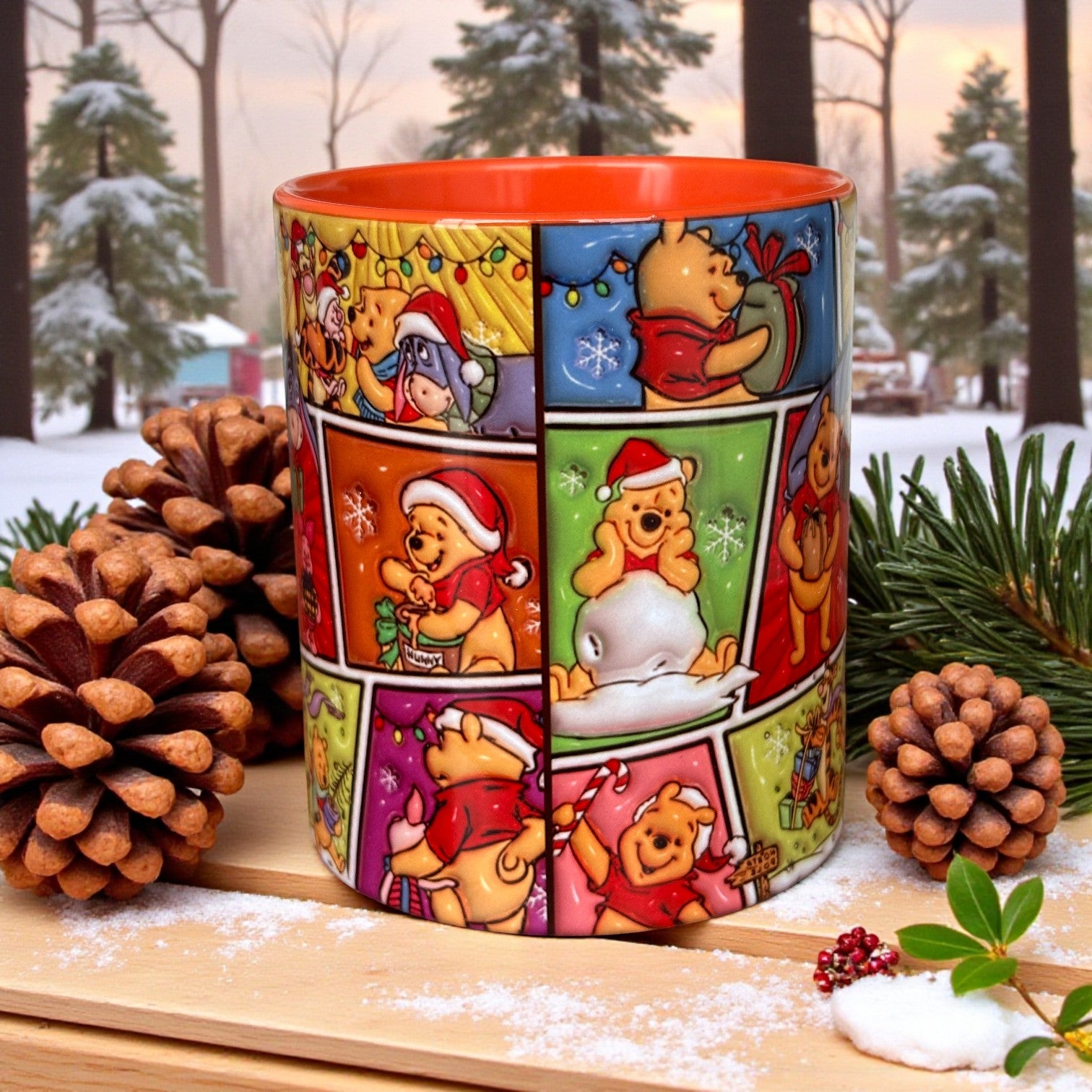 Winnie the Pooh Tasarım Kupa