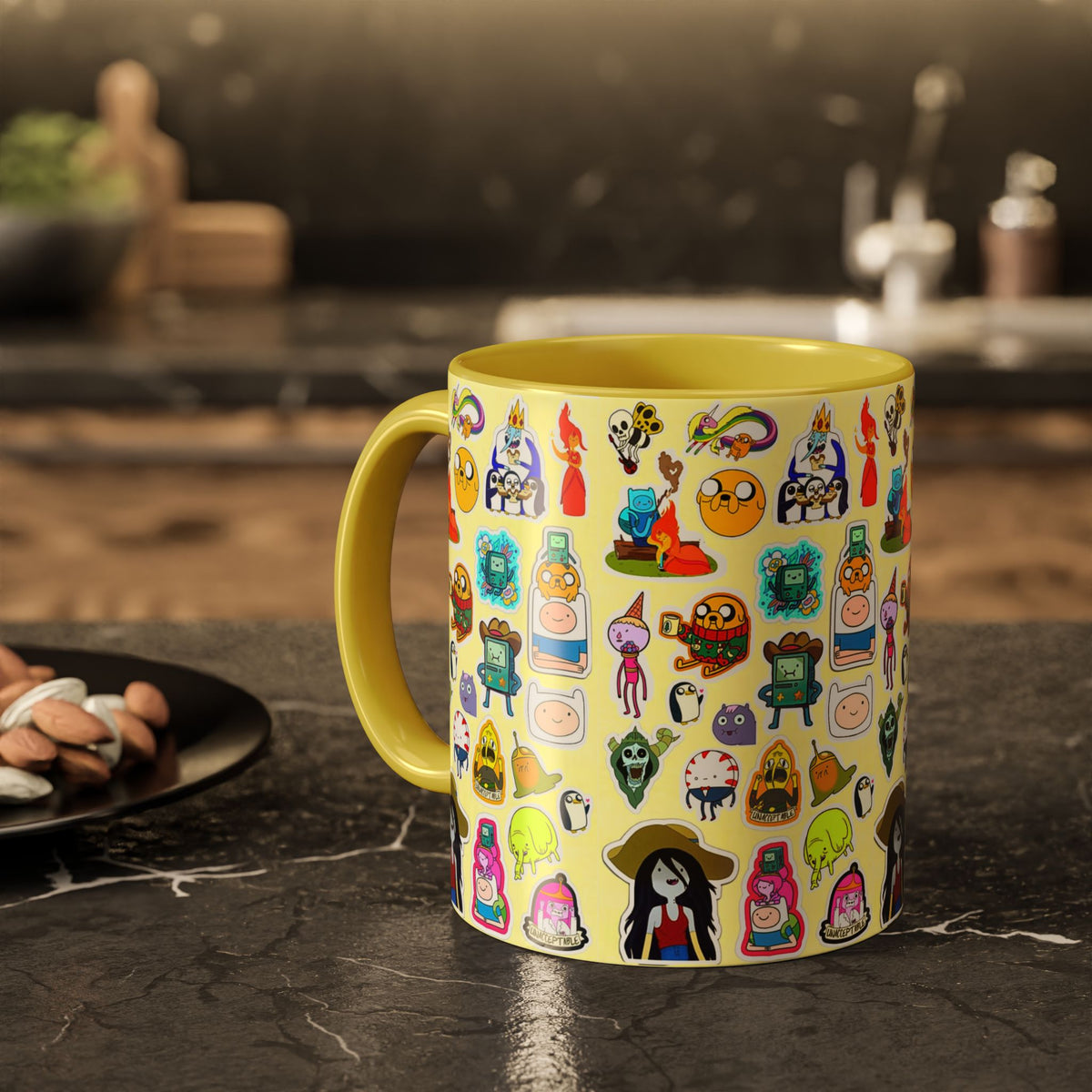 Adventure Time Kupa – Finn ve Jake Temalı Premium Porselen Kupa