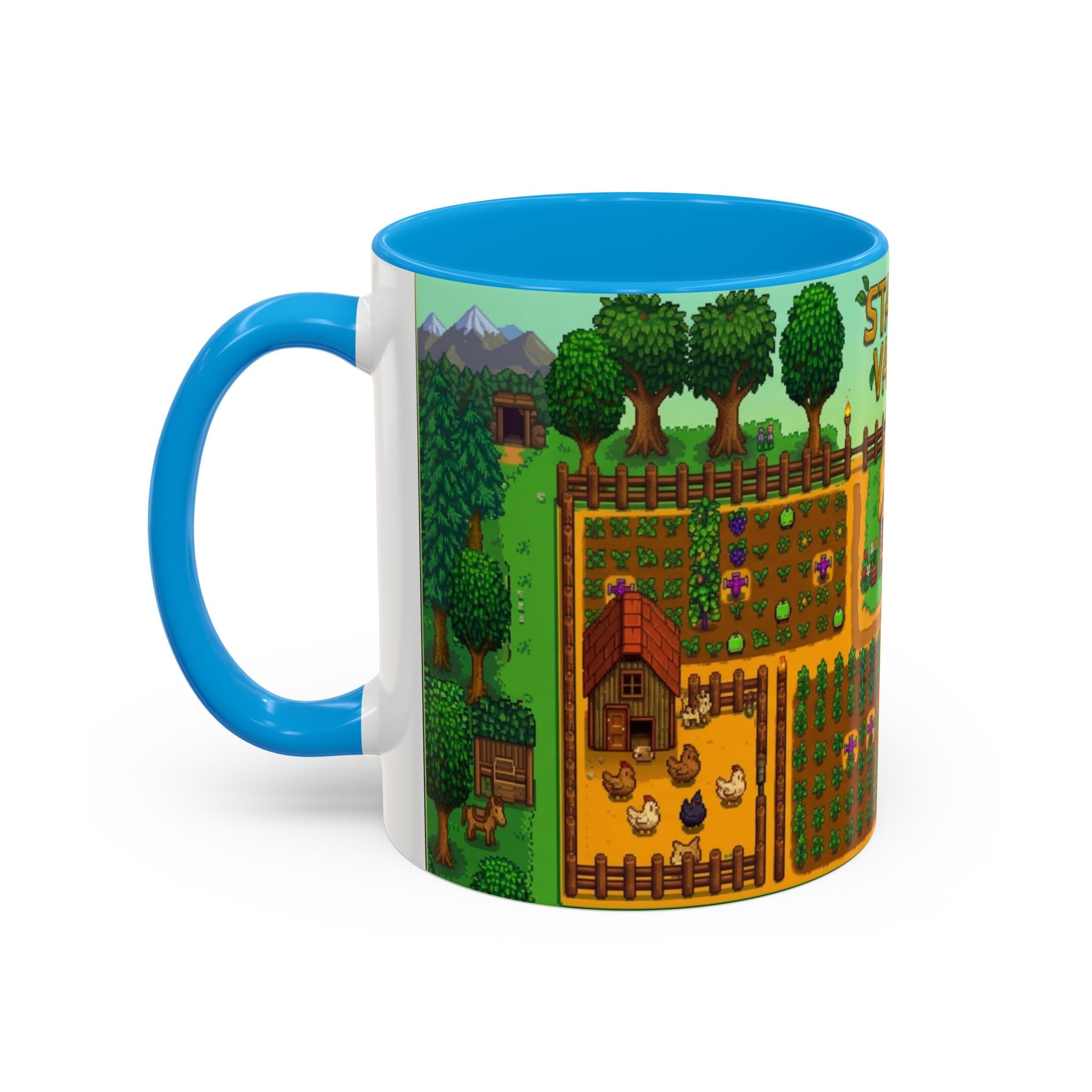 Stardew Valley Gamer Kupa – Premium Porselen, Canlı Kalıcı Baskı 🌾☕