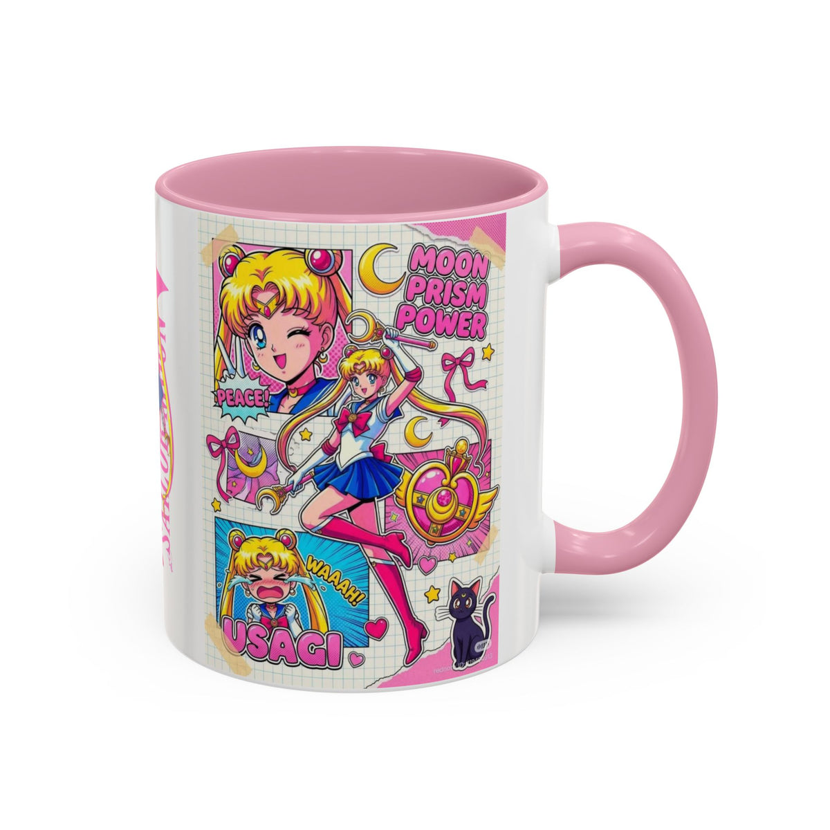Sailor Moon Temalı Kupa Bardak – Anime Kahve ve Çay Kupası