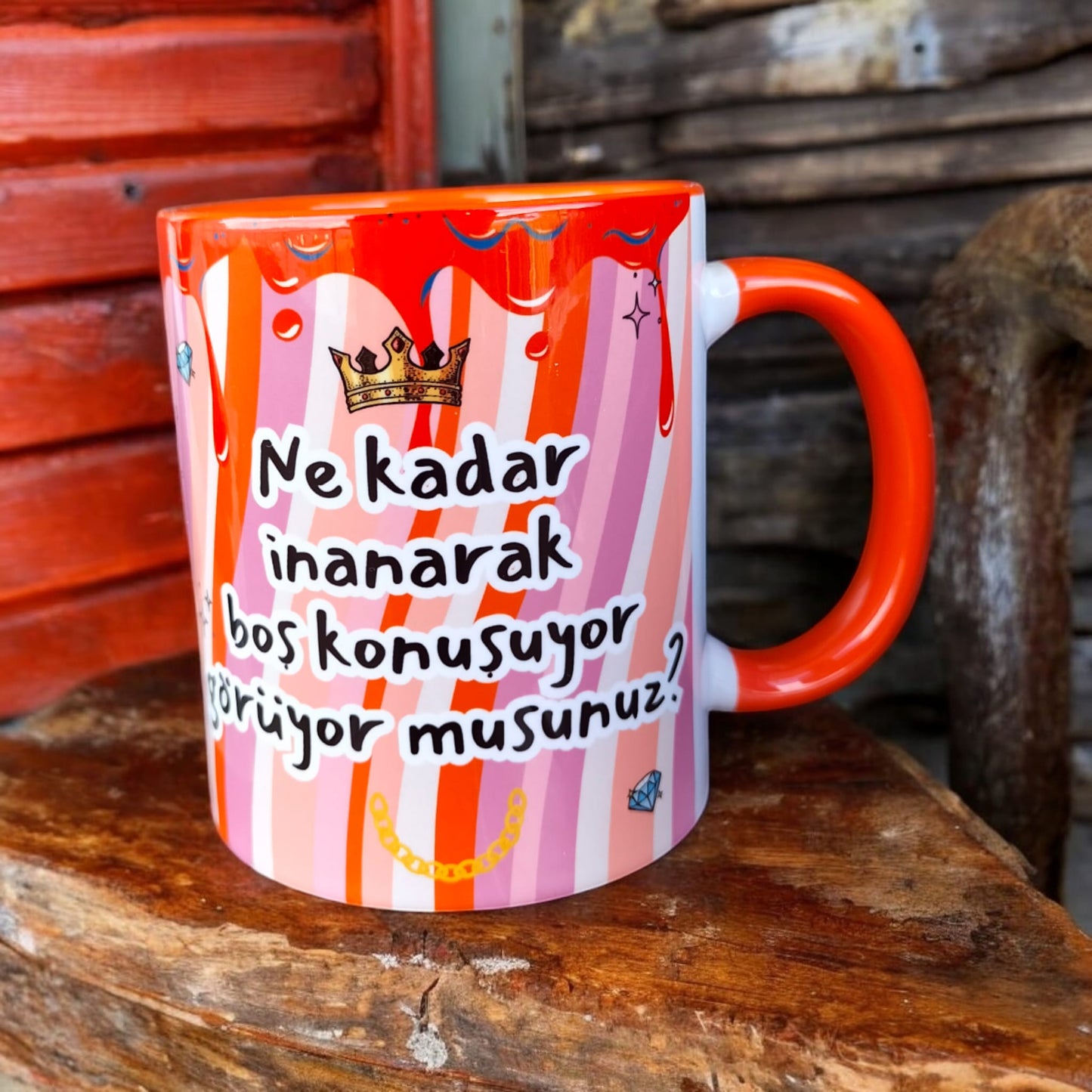 Prens Yazılı Hediyelik Tasarım Kupa Bardak-Sevgili Arkadaş Hediye Doğum Günü Hediyesi Kupa