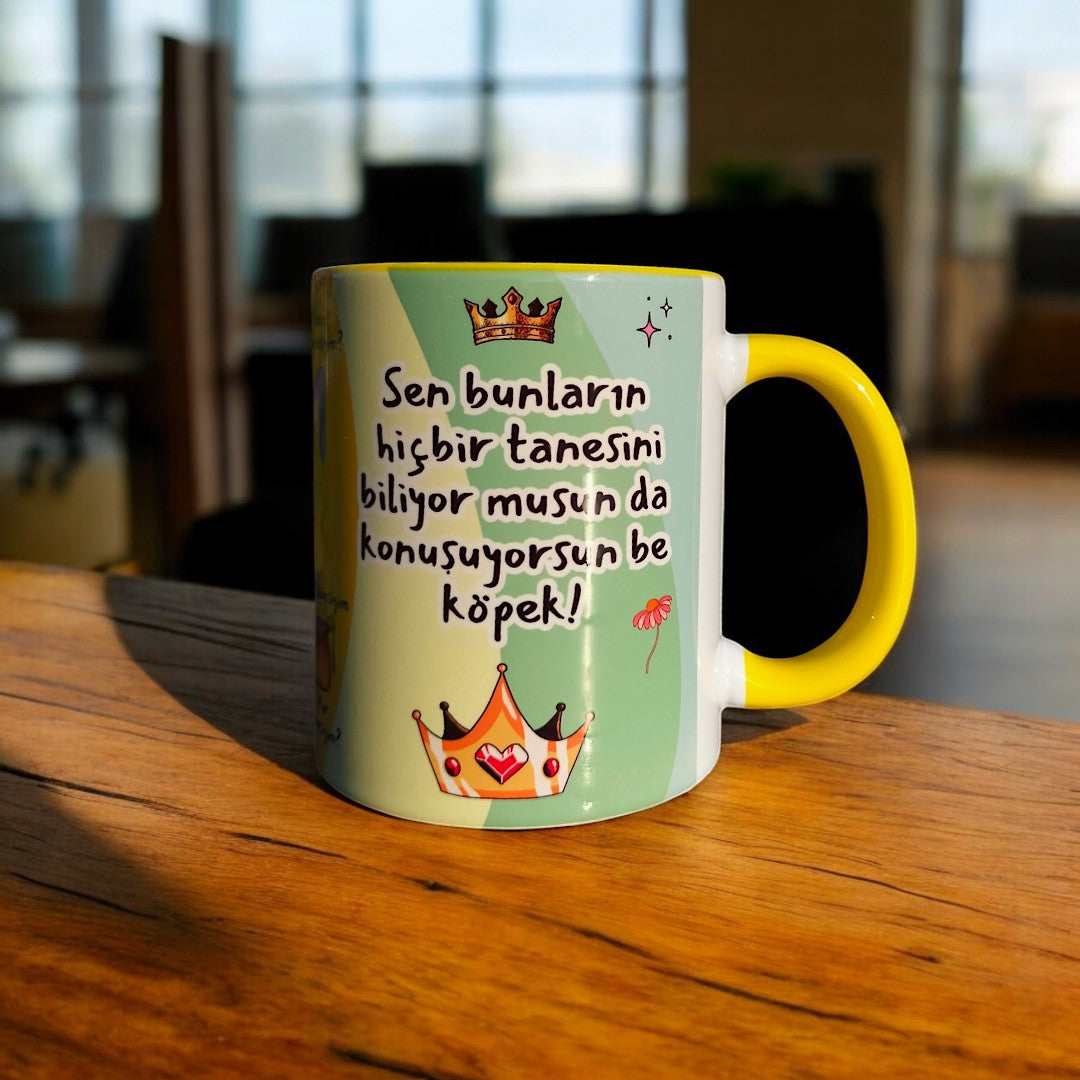 Prens Sen Benim Kimin En Yakın Arkadaşı Olduğumu Biliyor musun? Hediyelik Kupa bardak