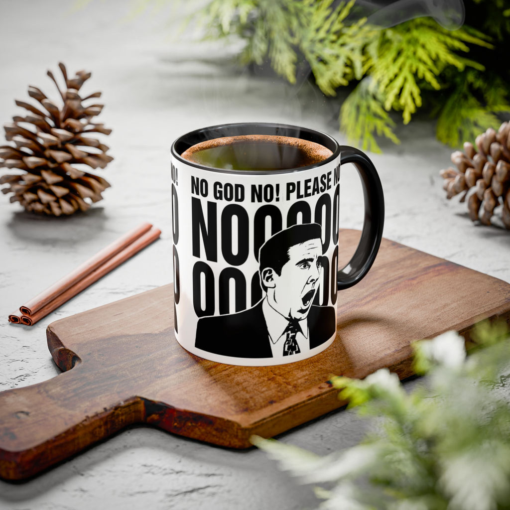 The Office Michael Scott “NO, PLEASE NO!” Kupa – Premium Porselen Kupa