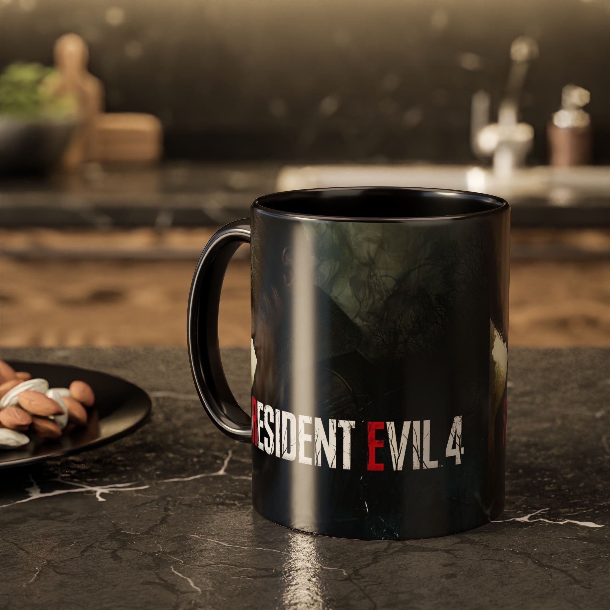 Resident Evil Leon Kennedy Gamer Kupa – Premium Porselen