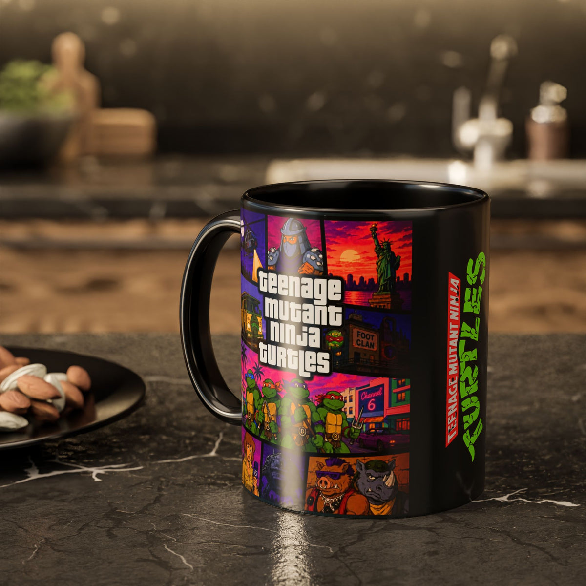 Ninja Kaplumbağalar Kupa – Teenage Mutant Ninja Turtles Temalı Premium Porselen Kupa