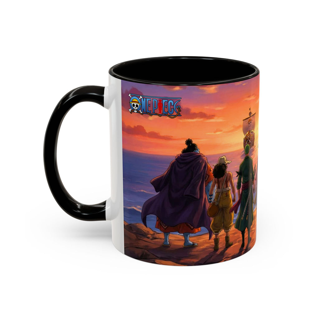 One Piece Kupa – Premium Porselen, Canlı Kalıcı Baskı ☠️🏴‍☠️