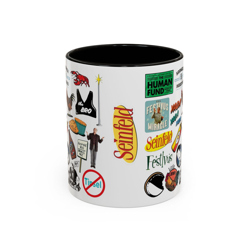 Seinfeld Kupa – Premium Porselen, Canlı Kalıcı Baskı ☕📺