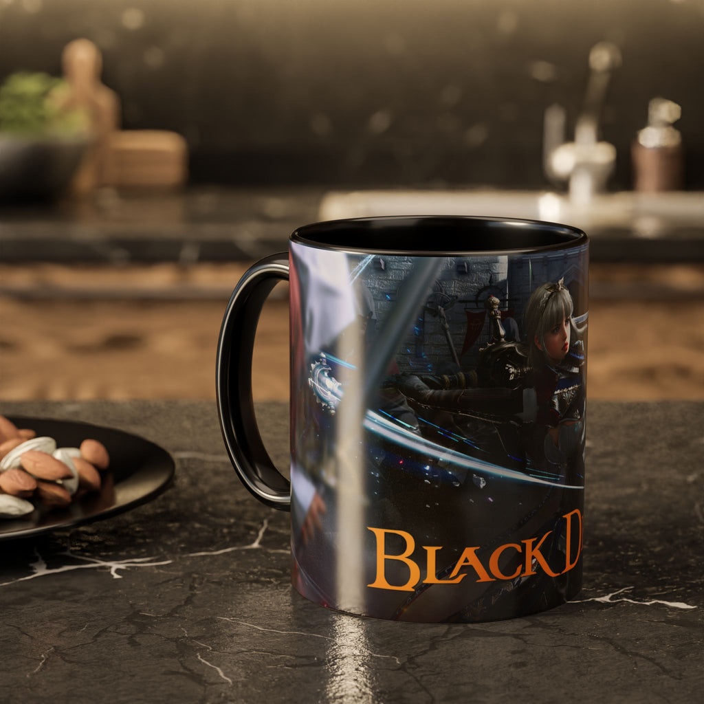 Black Desert Gamer Kupa – Premium Porselen, Canlı Kalıcı Baskı ⚔️🐎