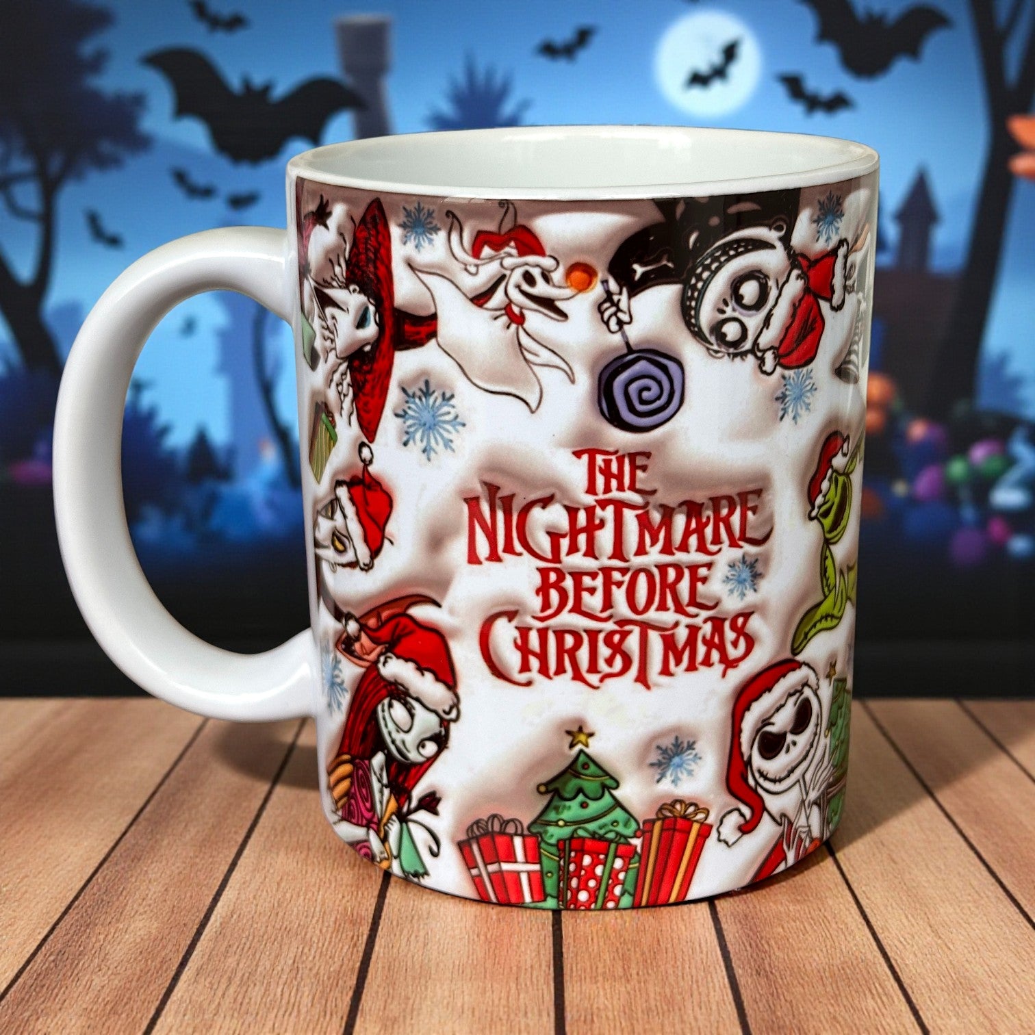 Nightmare Before Christmas Tasarım Kupa