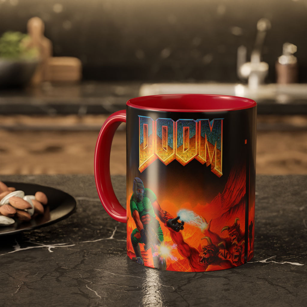 DOOM Gamer Kupa – Premium Porselen 😈🔥