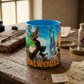 Palworld Gamer Kupa – Premium Porselen, Canlı Kalıcı Baskı 🐾🌍