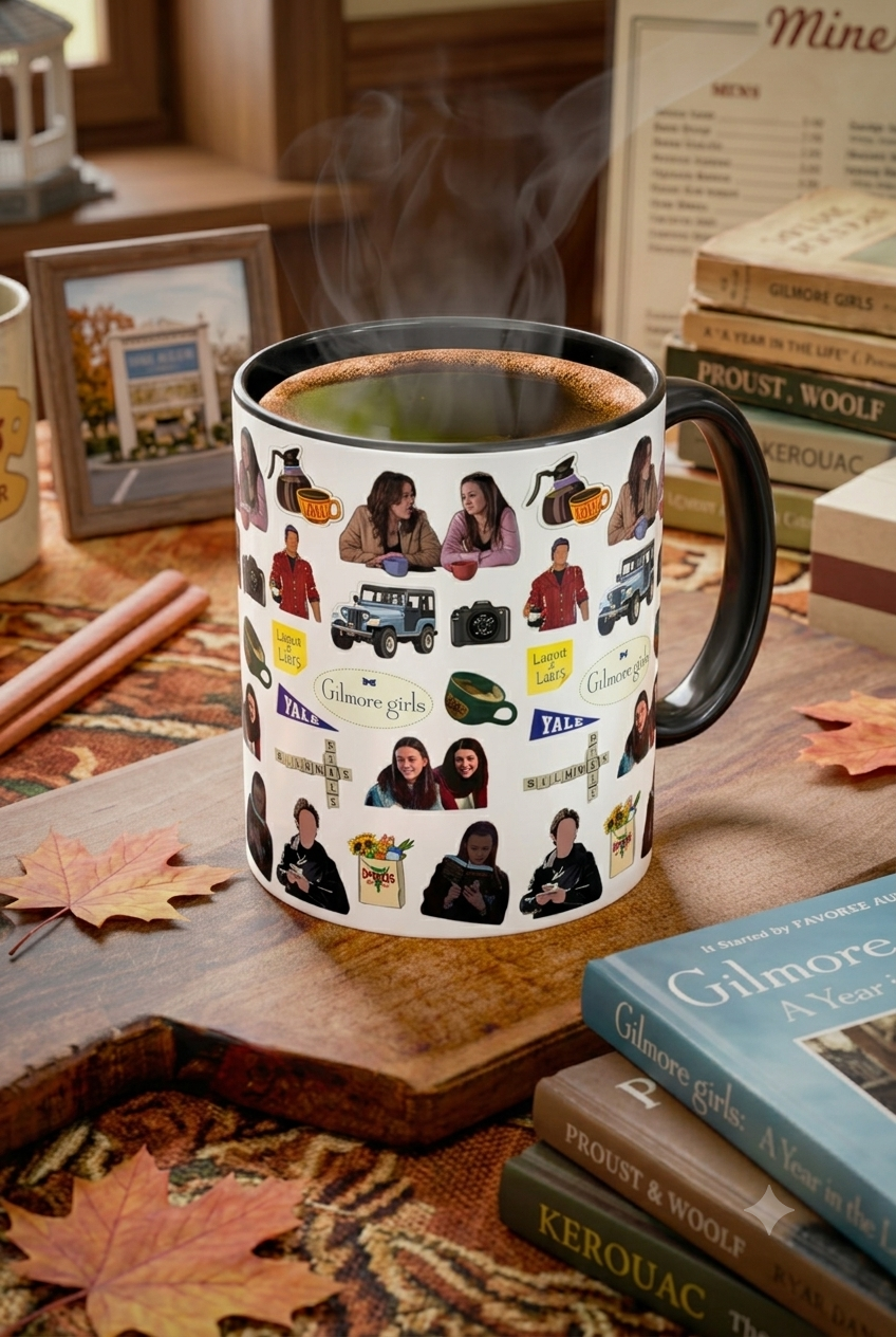 Gilmore Girls Kupa – Kahve Premium Porselen Kupa