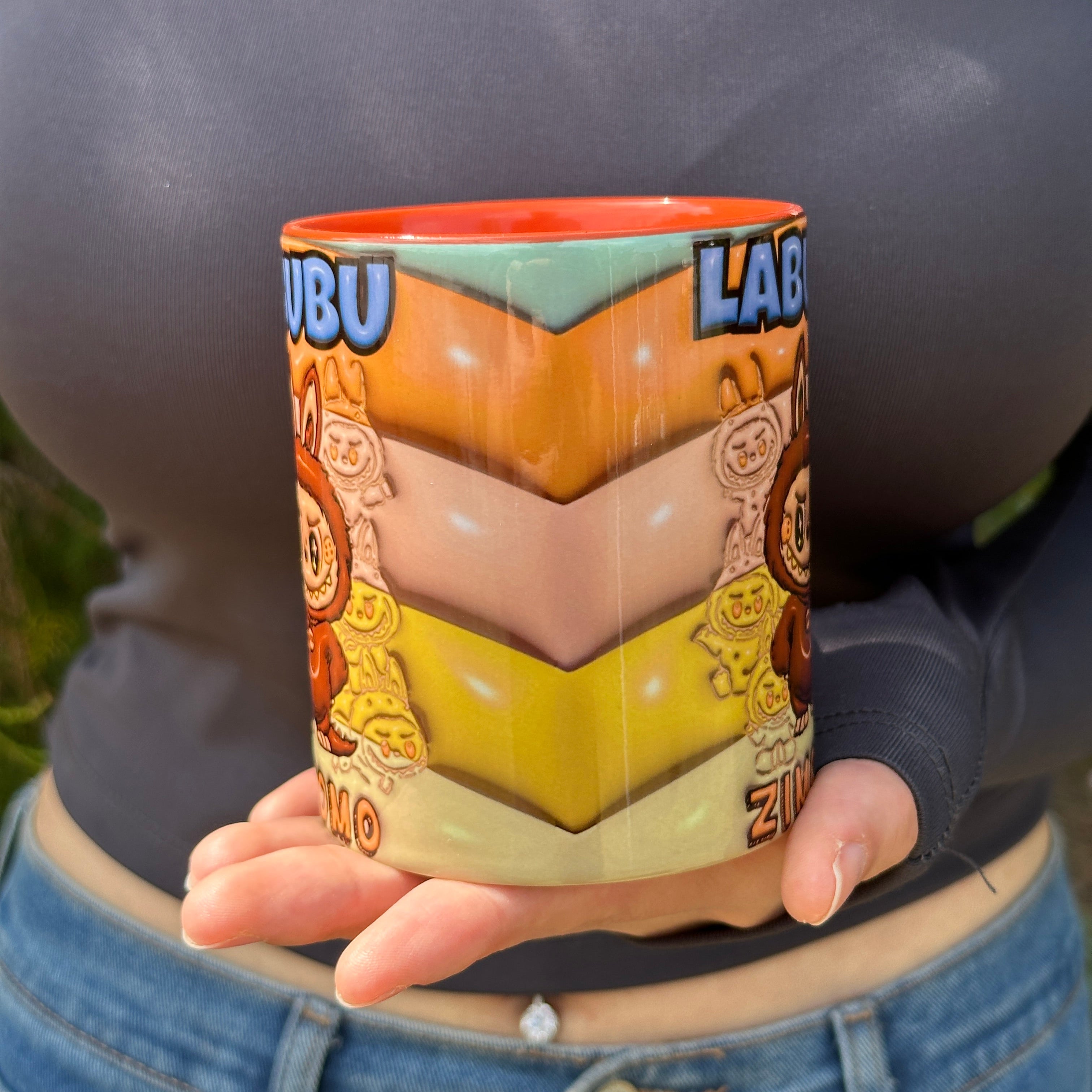 Labubu Kaliteli Porselen Premium Hediyelik Baskılı Kupa Bardak