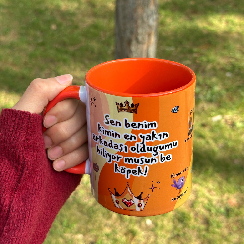 Prens Sen Benim Kimin En Yakın Arkadaşı Olduğumu Biliyor musun? Hediyelik Kupa bardak