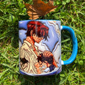 One Piece Luffy & Shanks Tasarım Kupa
