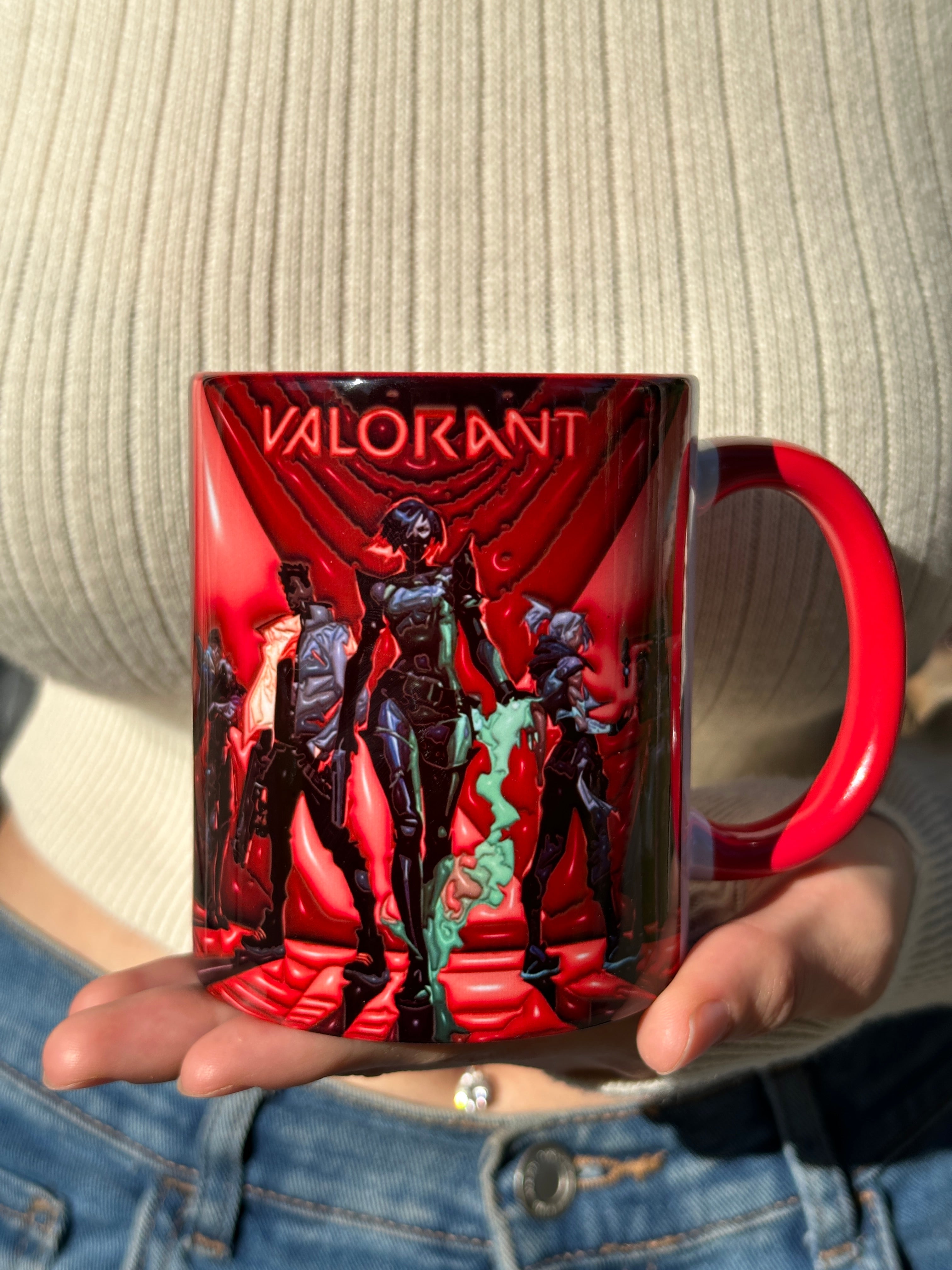 Valorant Tasarım Premium Hediyelik Gamer Kupa Bardak