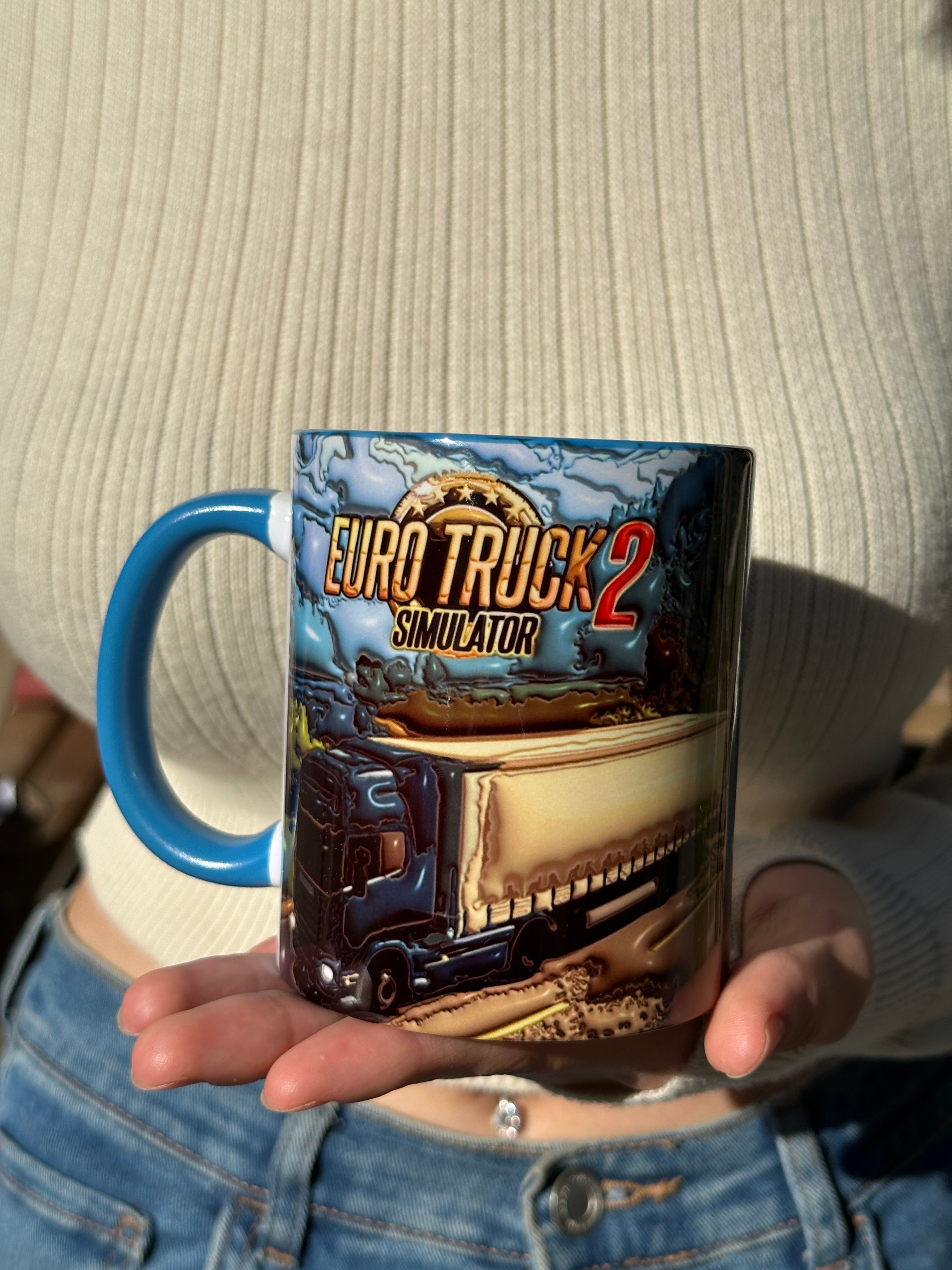 Euro Truck 2 Tasarım Hediyelik Kupa Bardak