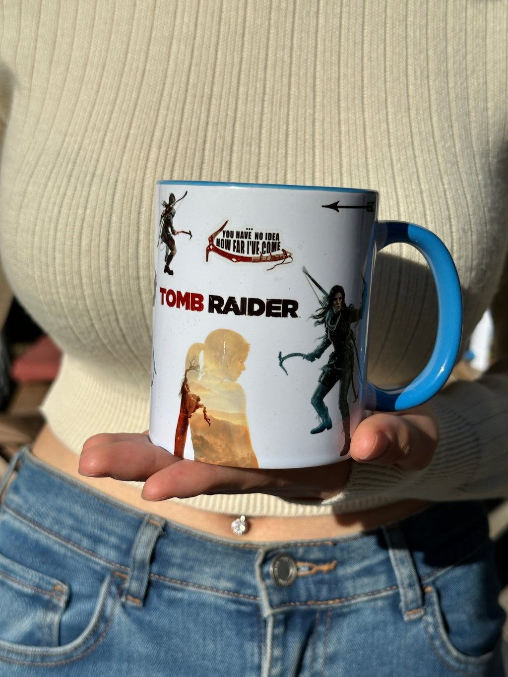 Tomb Raider Tasarım Premium Kupa Bardak