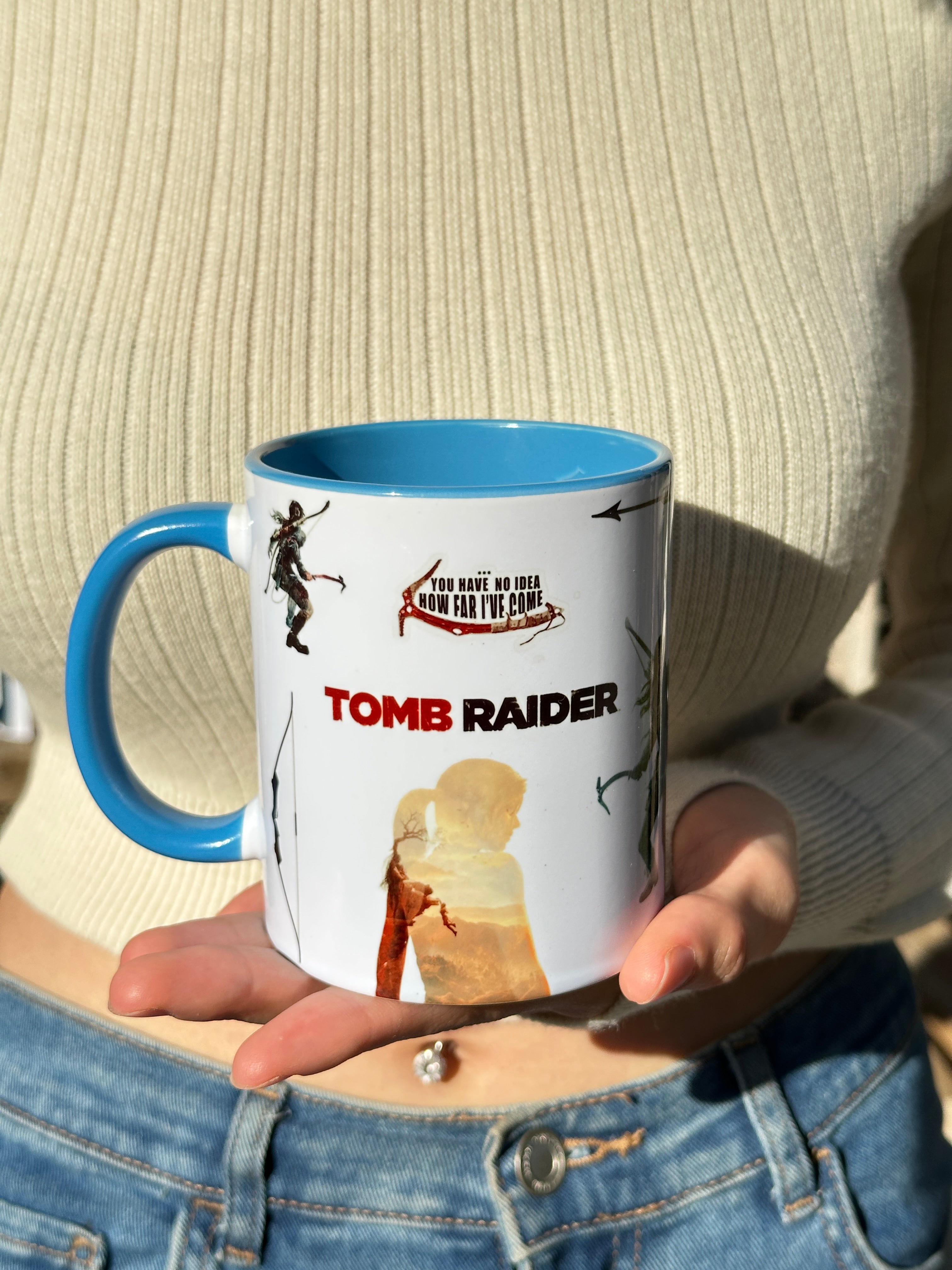 Tomb Raider Tasarım Premium Kupa Bardak