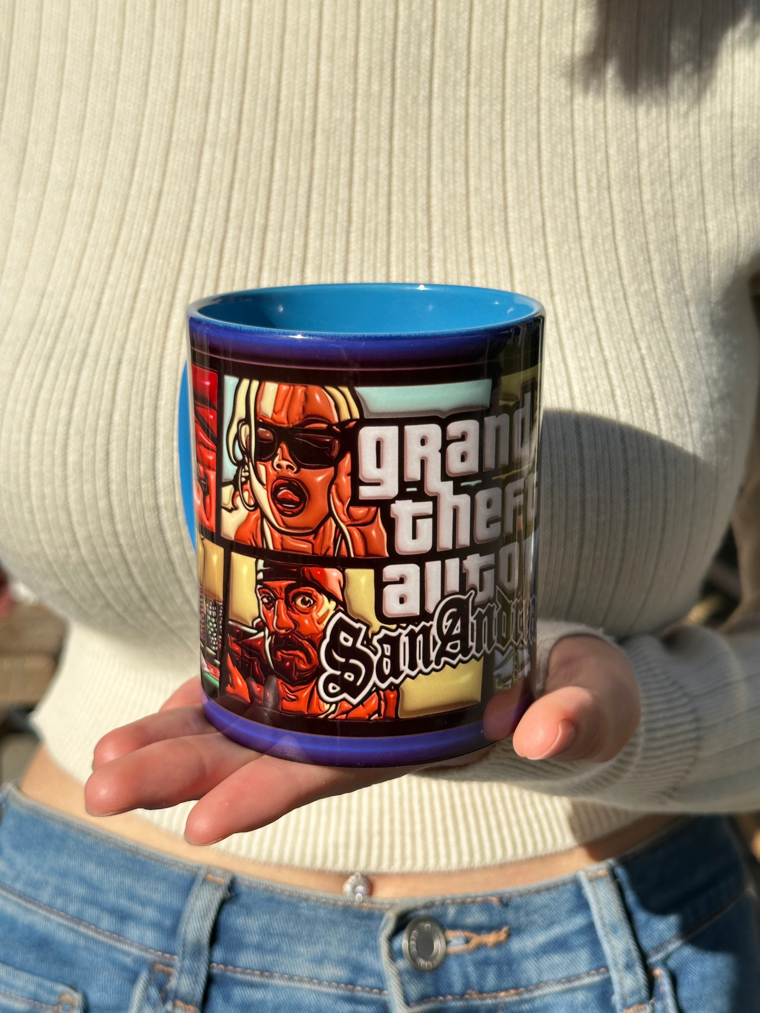 Grand Theft Auto: San Andreas Premium Retro Kupa Bardak