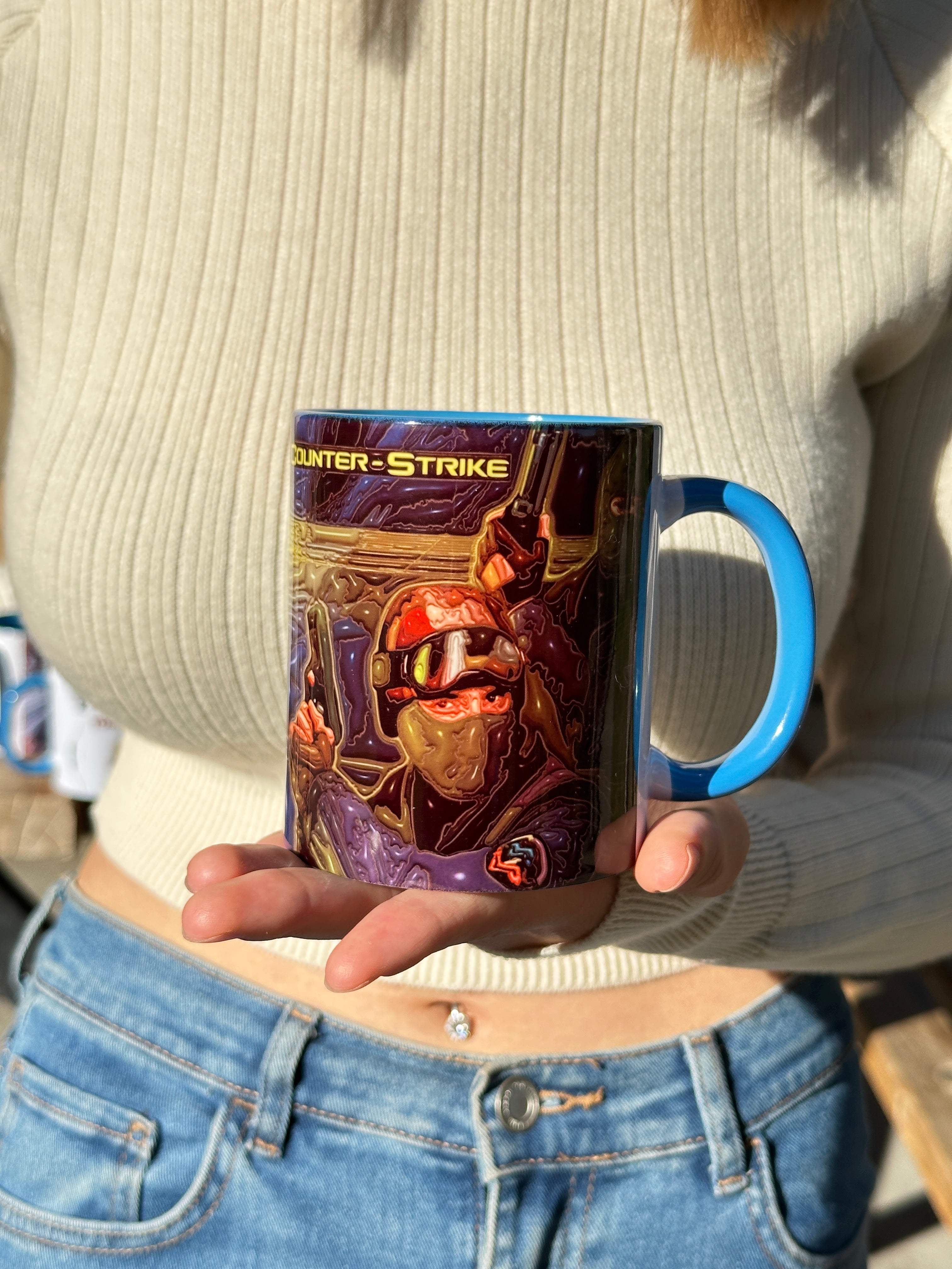 Counter Strike Gamer Premium Porselen Tasarım Kupa