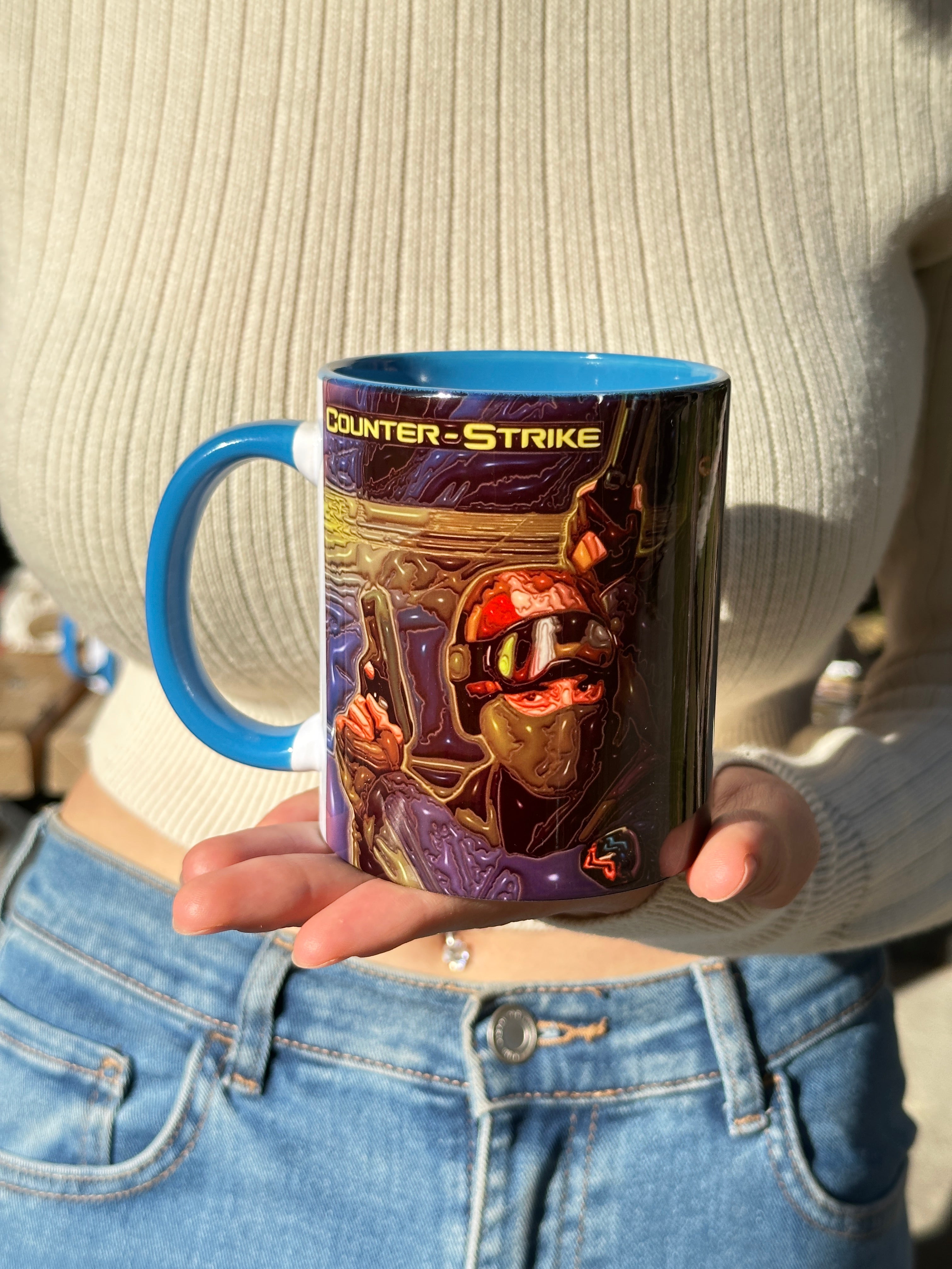 Counter Strike Gamer Premium Porselen Tasarım Kupa