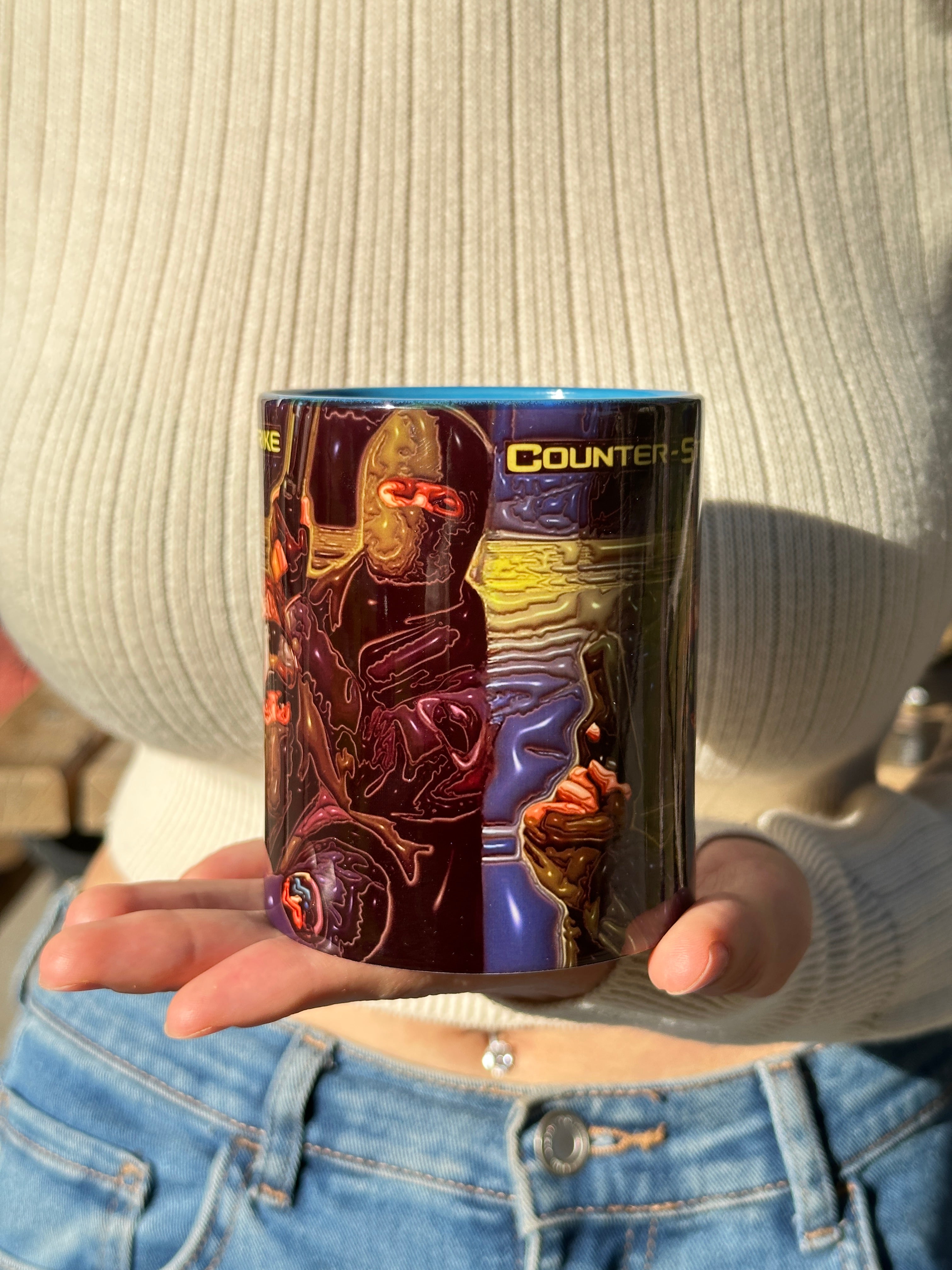 Counter Strike Gamer Premium Porselen Tasarım Kupa