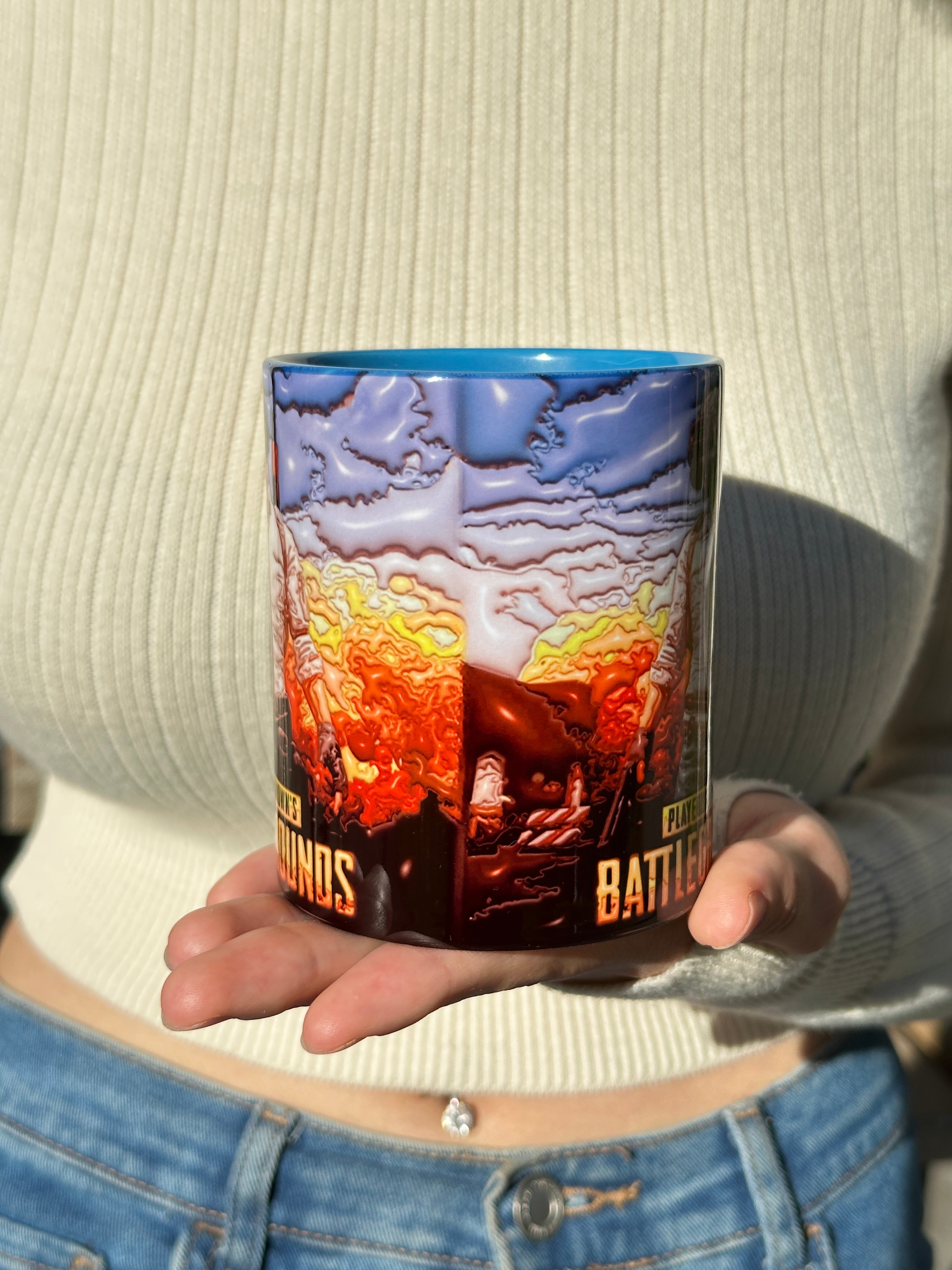 PUBG: Battlegrounds Gamer Tasarım Hediyelik Kupa Bardak