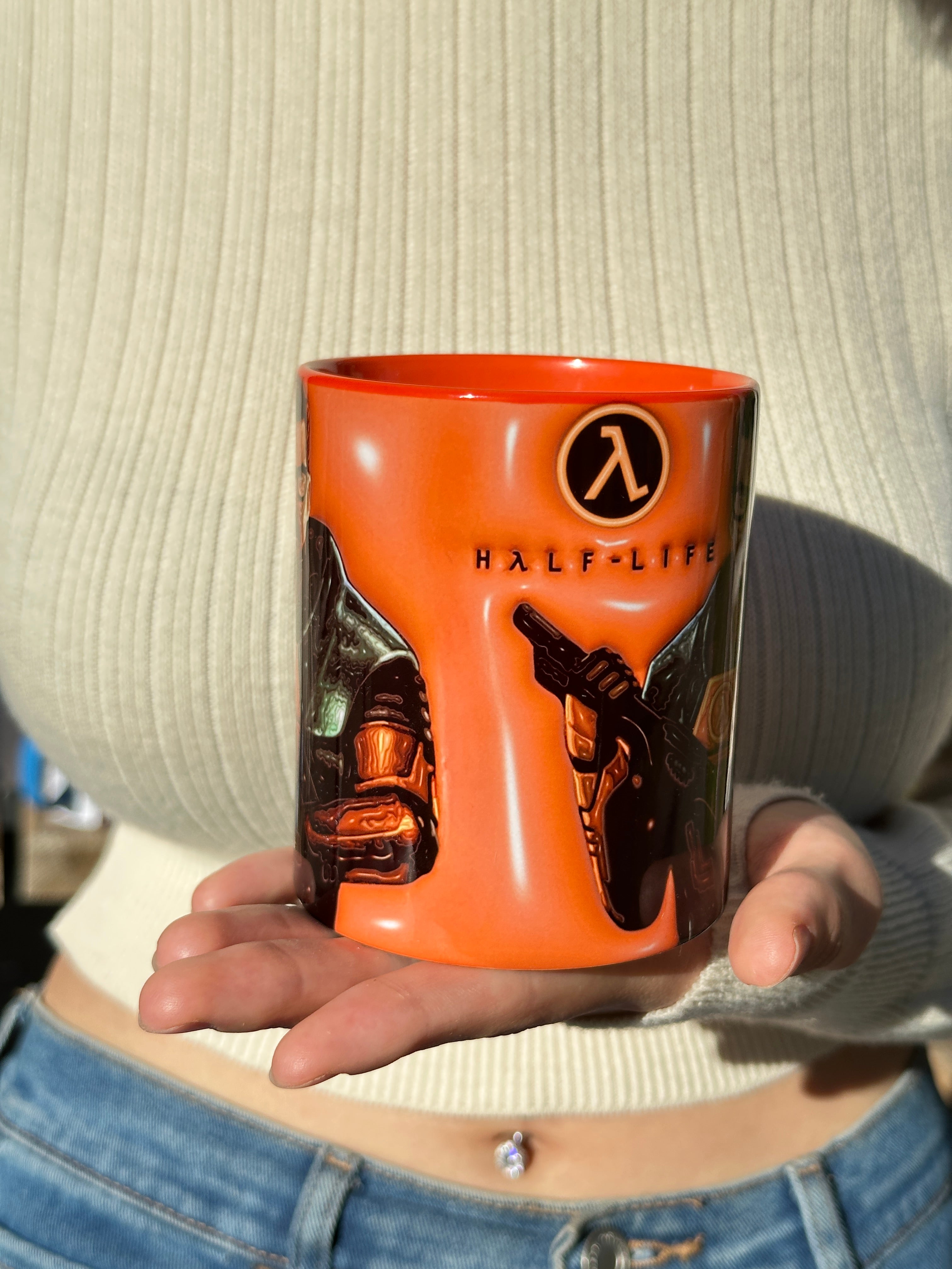 Half-Life Tasarım Premium Retro Hediyelik Kupa Bardak