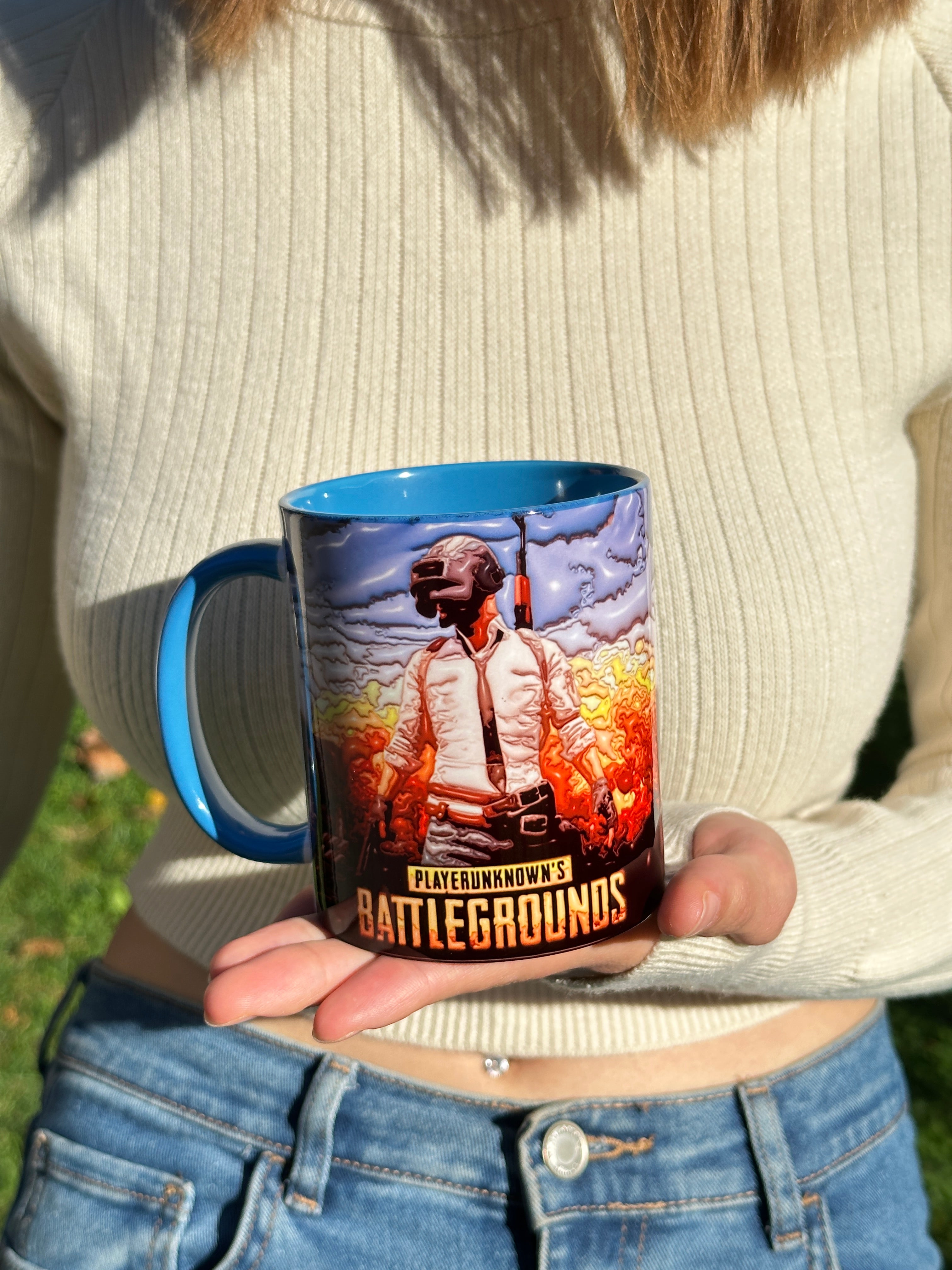 PUBG: Battlegrounds Gamer Tasarım Hediyelik Kupa Bardak