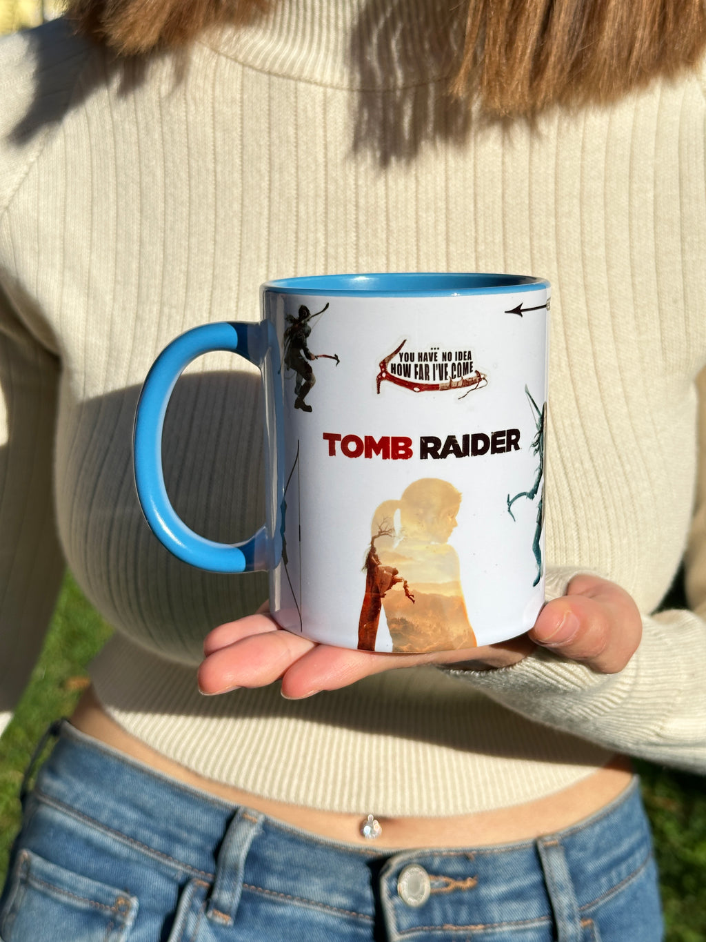 Tomb Raider Tasarım Premium Kupa Bardak
