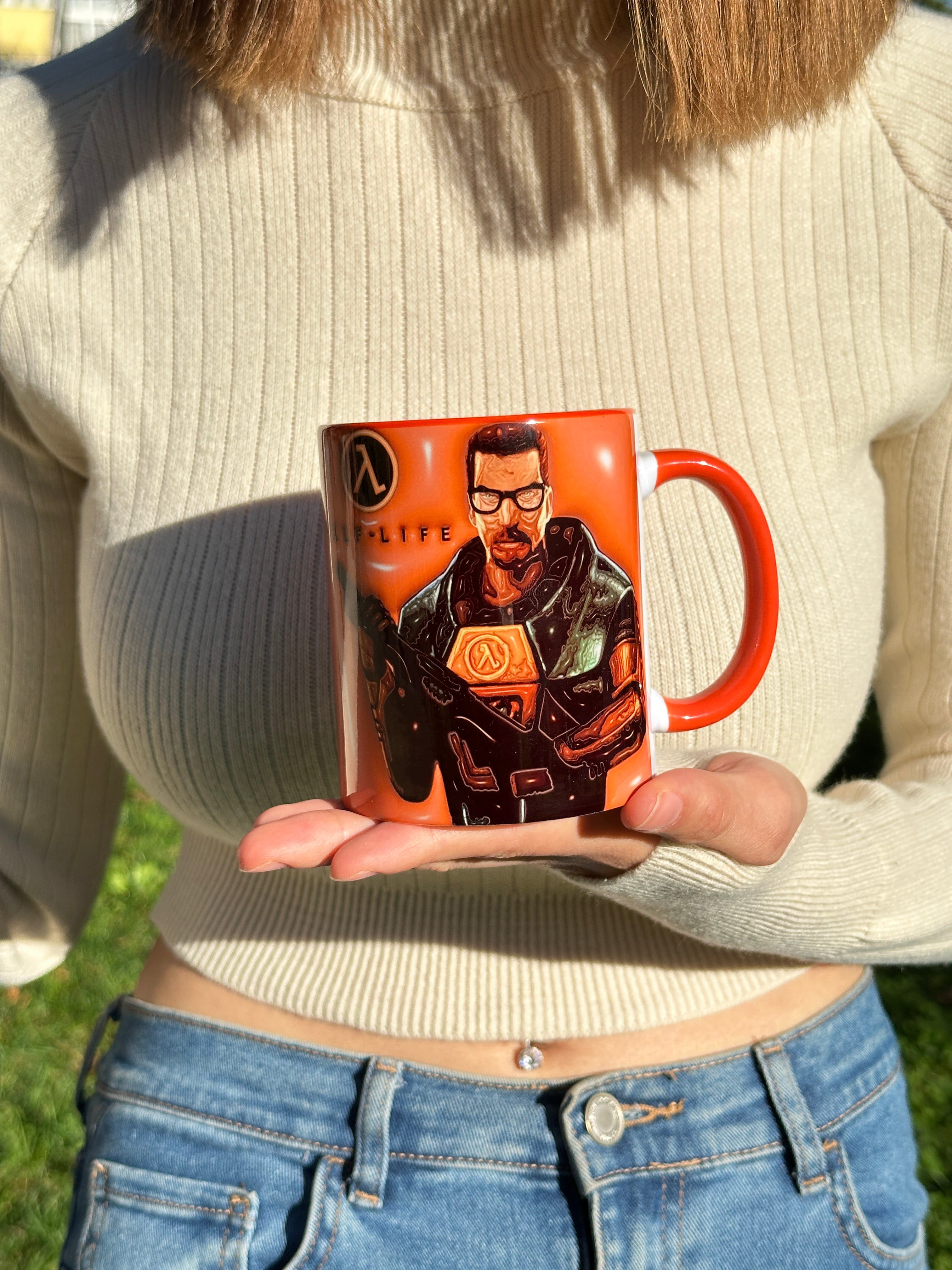 Half-Life Tasarım Premium Retro Hediyelik Kupa Bardak