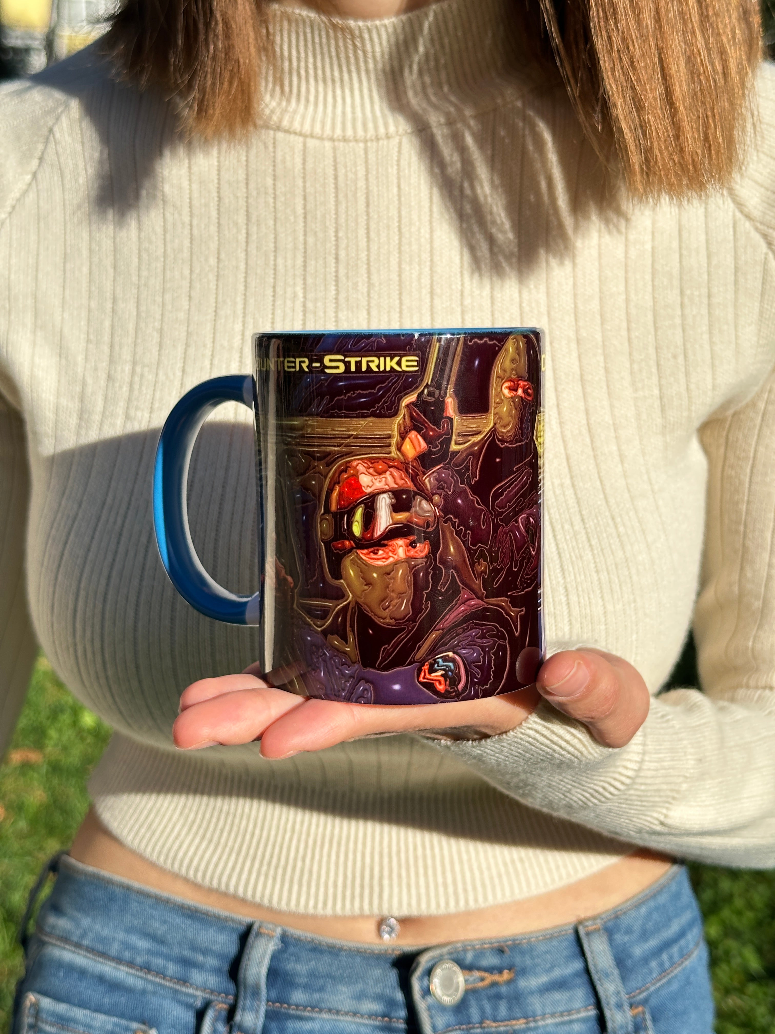 Counter Strike Gamer Premium Porselen Tasarım Kupa