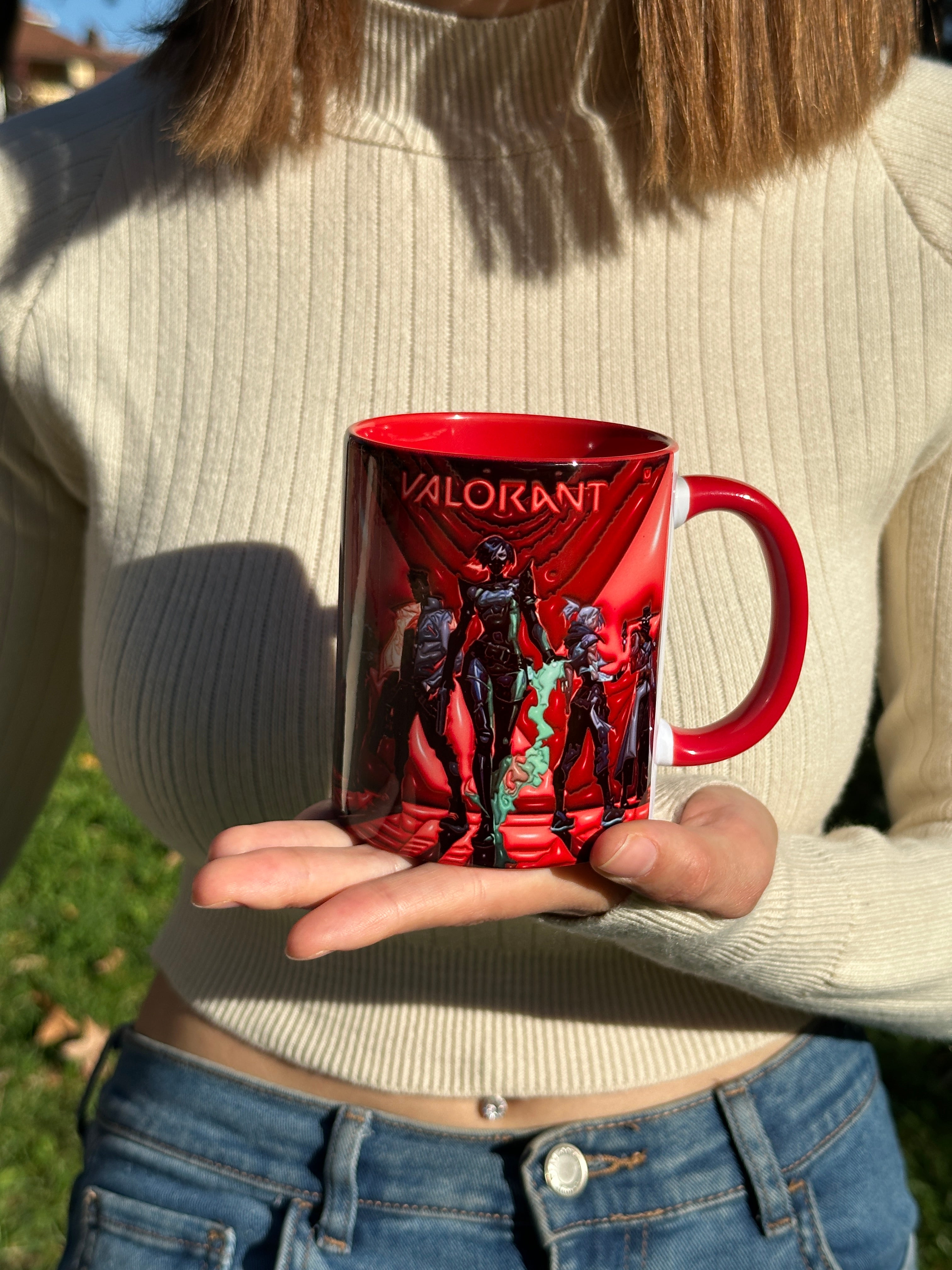 Valorant Tasarım Premium Hediyelik Gamer Kupa Bardak