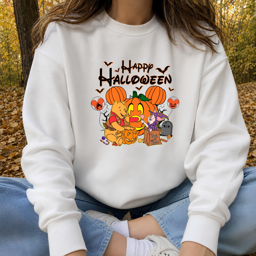 🎃 Halloween Winnie the Pooh Sweatshirt & Hoodie