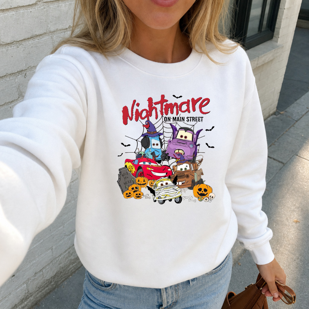 🎃 Halloween Cars Sweatshirt & Hoodie
