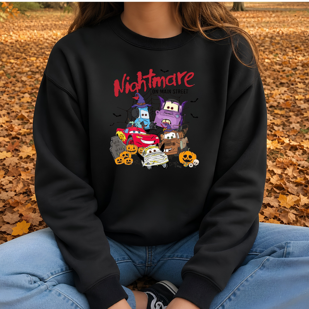 🎃 Halloween Cars Sweatshirt & Hoodie