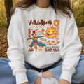 Howl’s Moving Castle Calcifer Hoodie – Anime Baskılı Oversize Sweatshirt