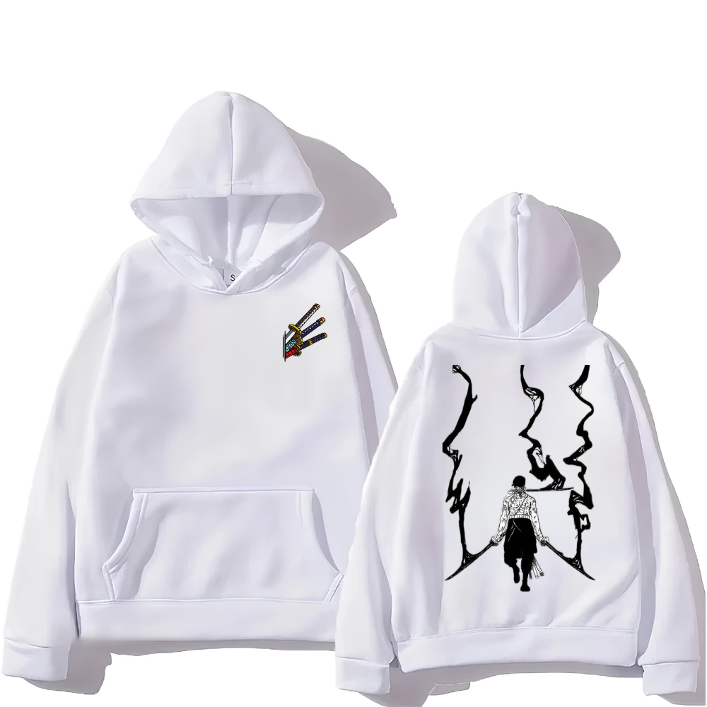 Zoro Hoodie – One Piece Roronoa Zoro Anime Oversize Sweatshirt