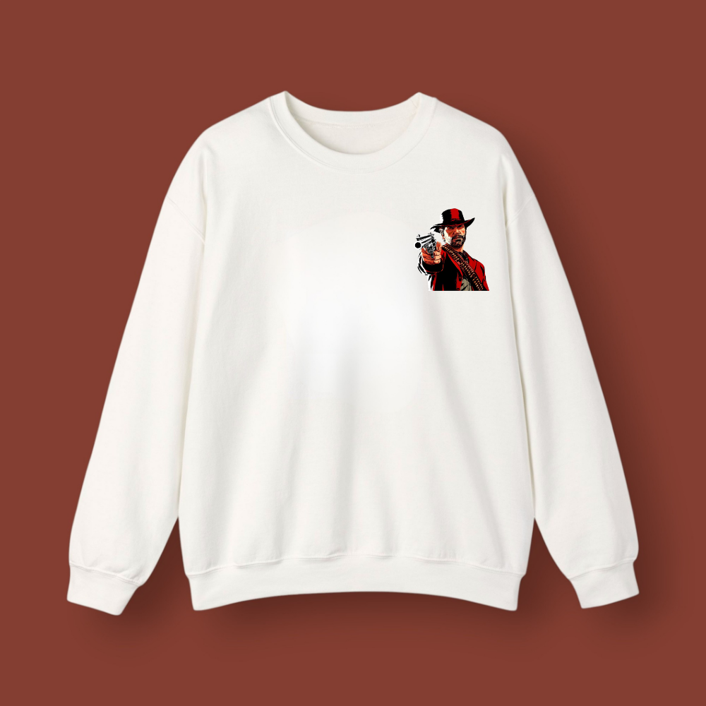Red Dead Redemption 2 Unisex Hoodie – RDR2 Arthur Morgan Baskılı Oversize Sweatshirt
